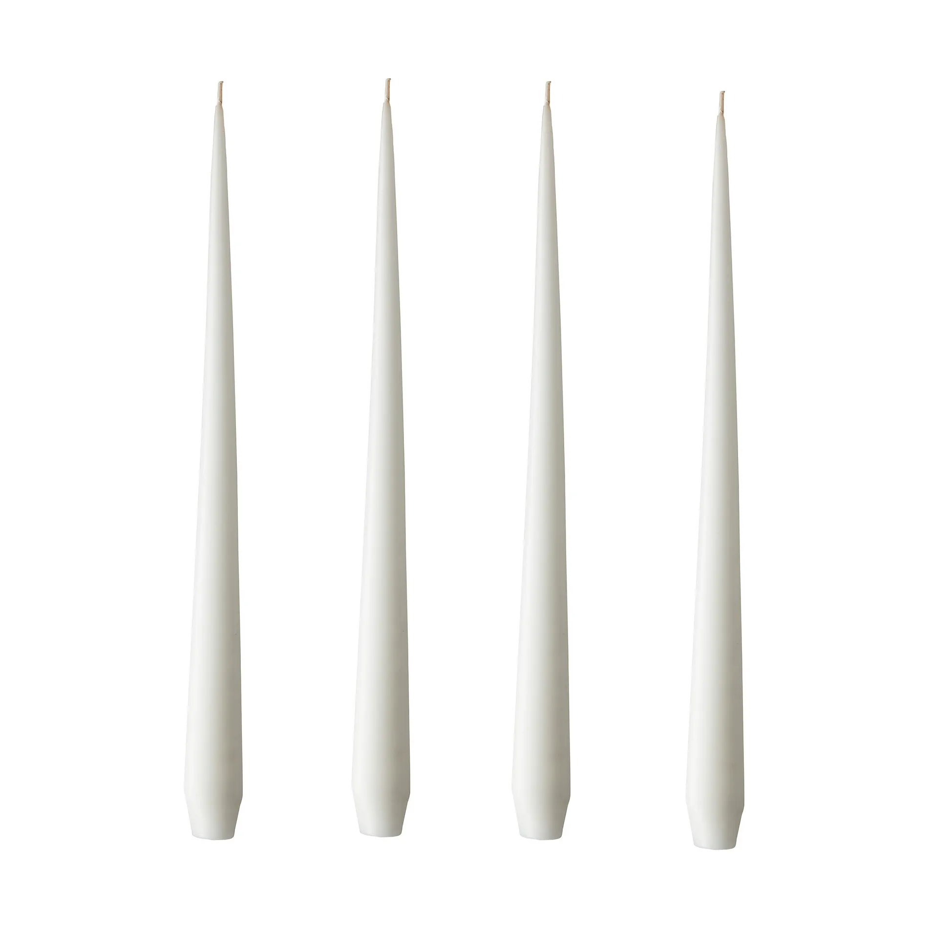 ester & erik ester & erik -kynttilä, 4-pakkaus matta pure white, 32 cm