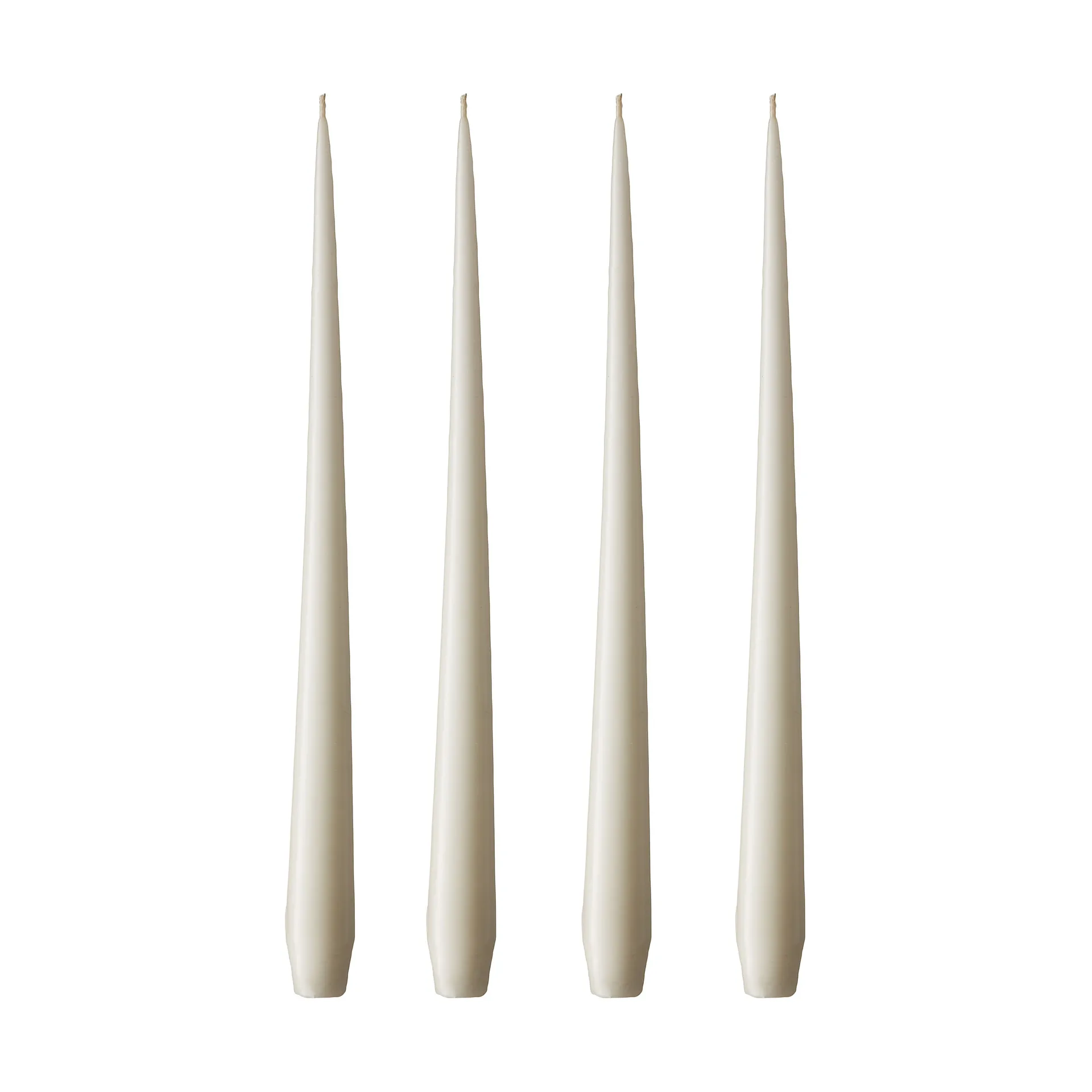 ester & erik ester & erik -kynttilä, 4-pakkaus matta ivory, 32 cm