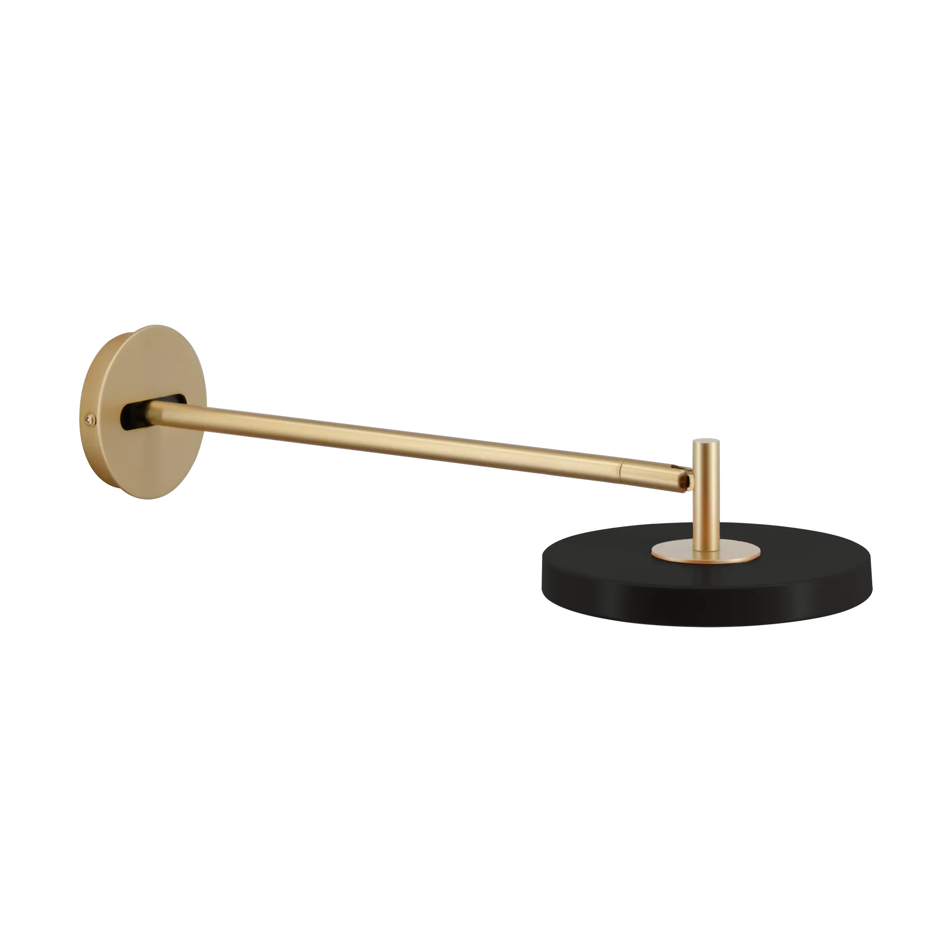 Umage Asteria Wall seinälamppu Long, Black-brass