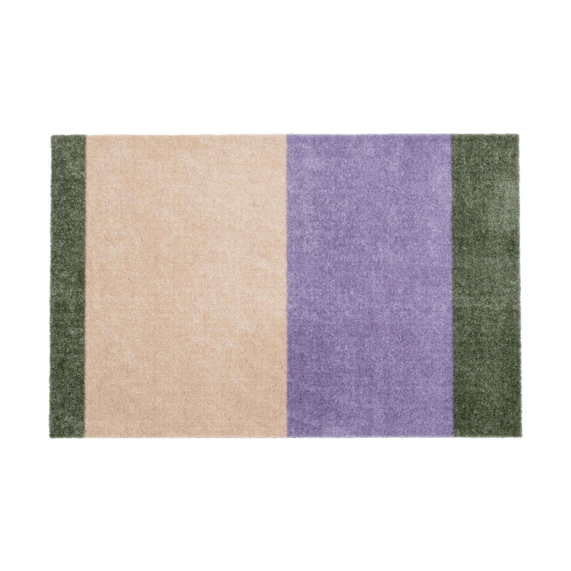 tica copenhagen Stripes ovimatto vaakasuuntainen Lilac-ivory-green, 60x90 cm