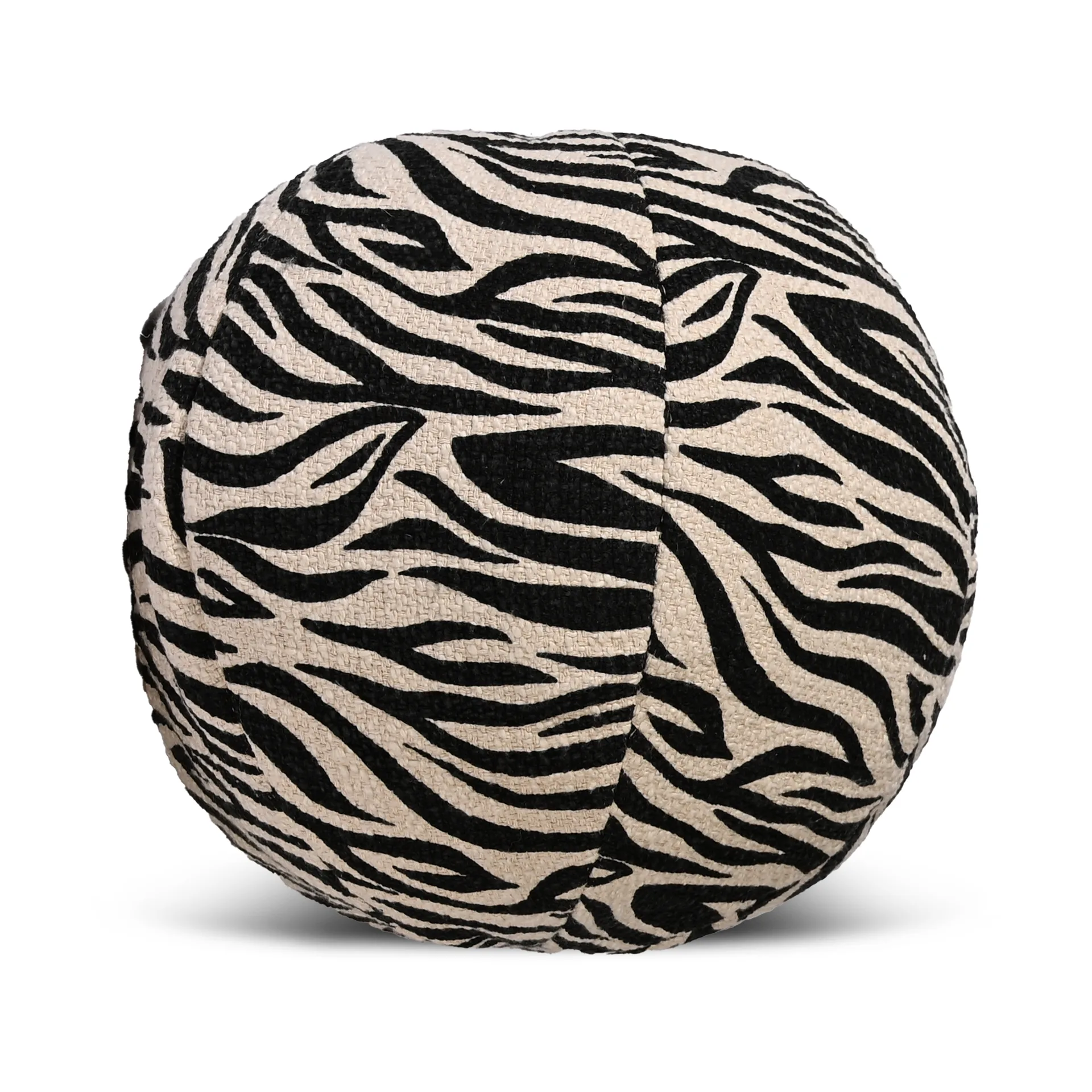 Byon Anima tyyny Ø35 cm Zebra-musta