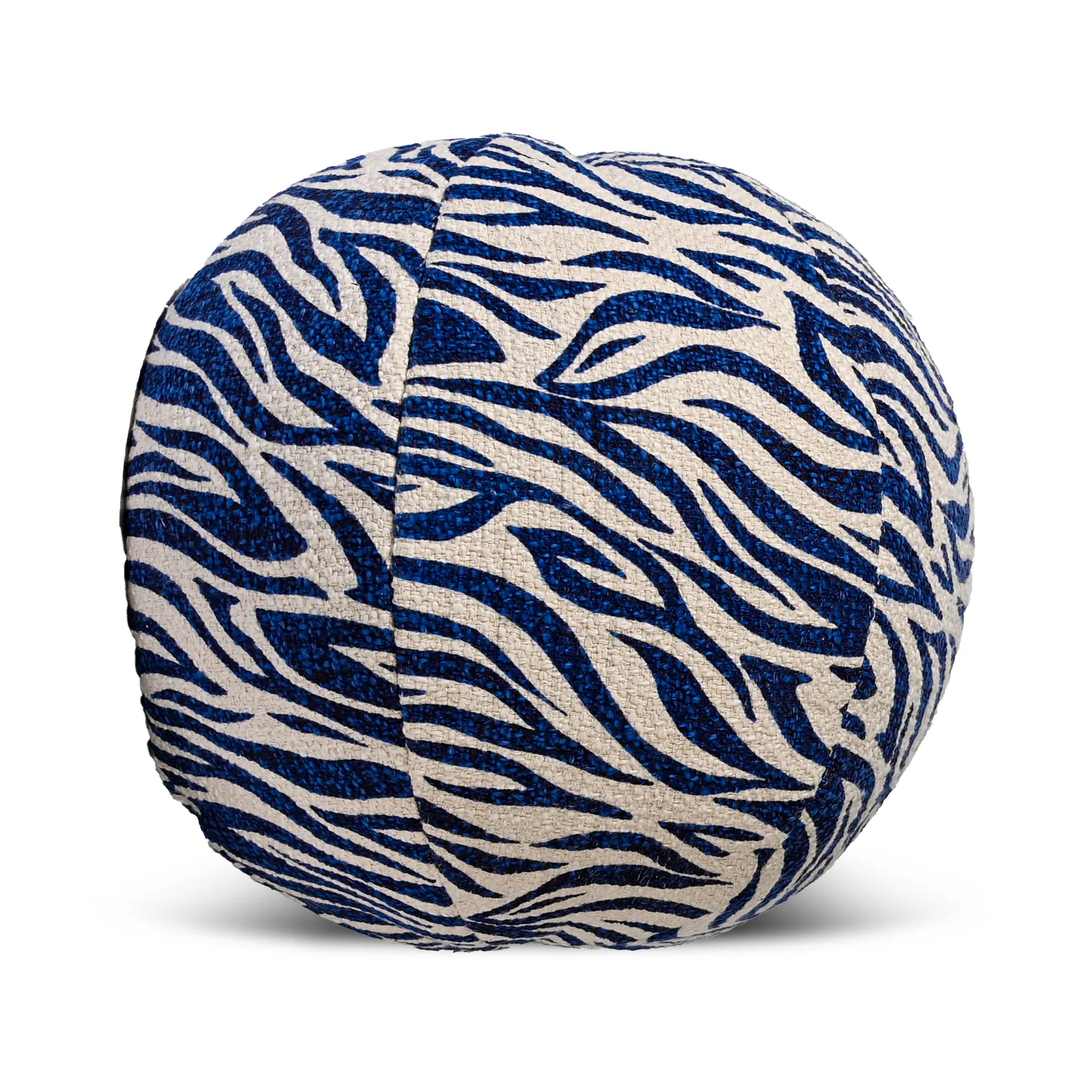 Byon Anima tyyny Ø35 cm Zebra-sininen