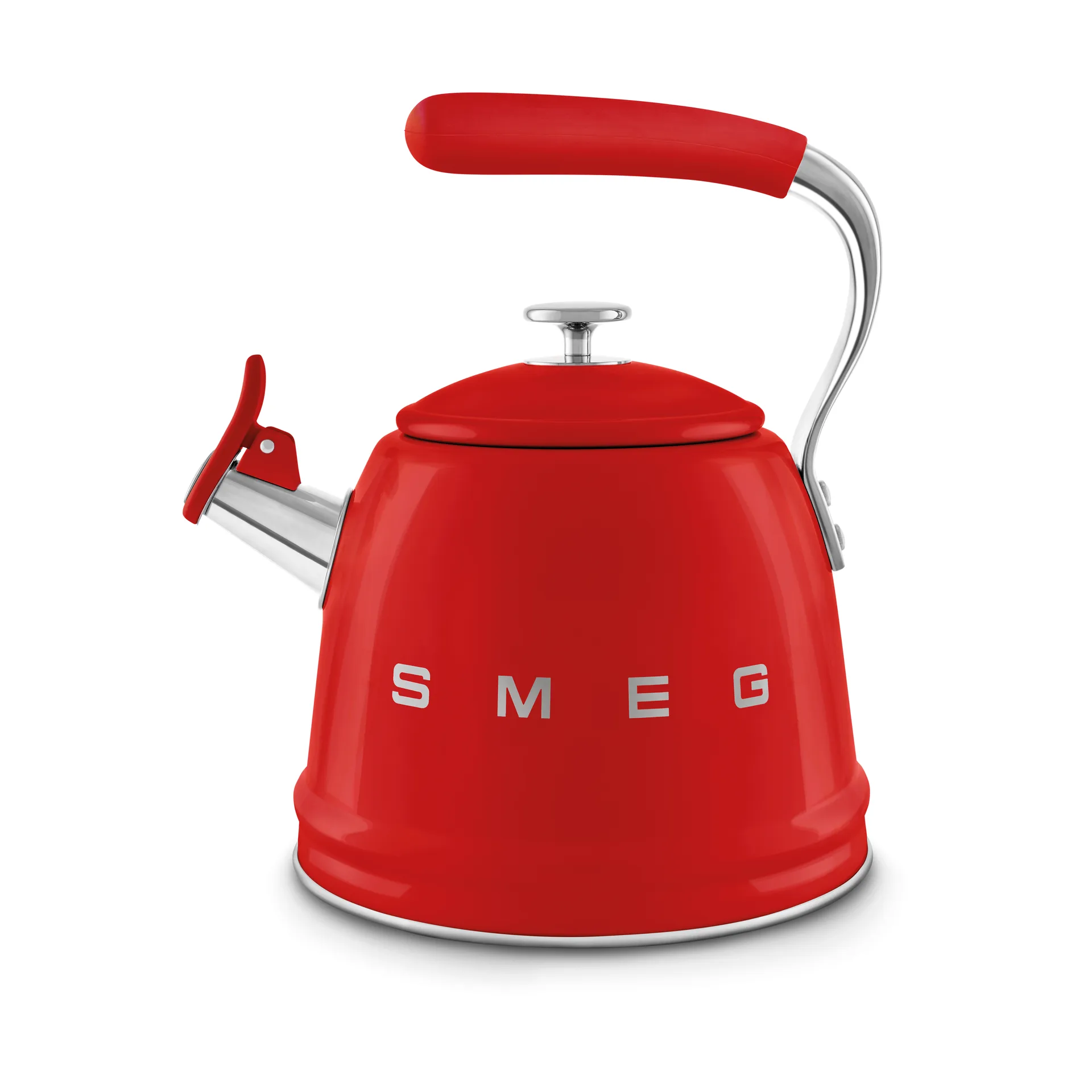 Smeg Smeg 50's Style vedenkeitin, jossa kuulutusääni Punainen