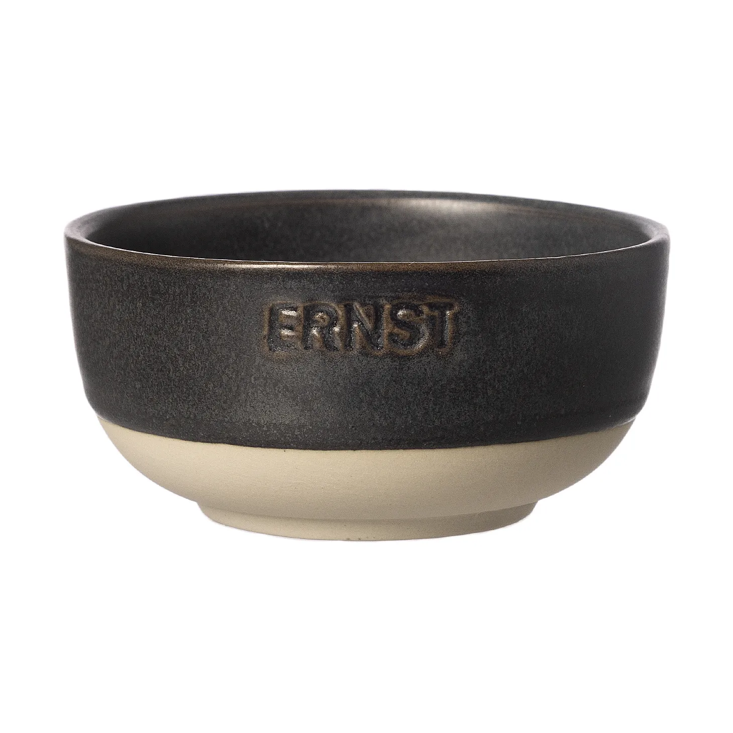 ERNST Ernst kulho Mattsvart-natur pohja, Ø8 cm