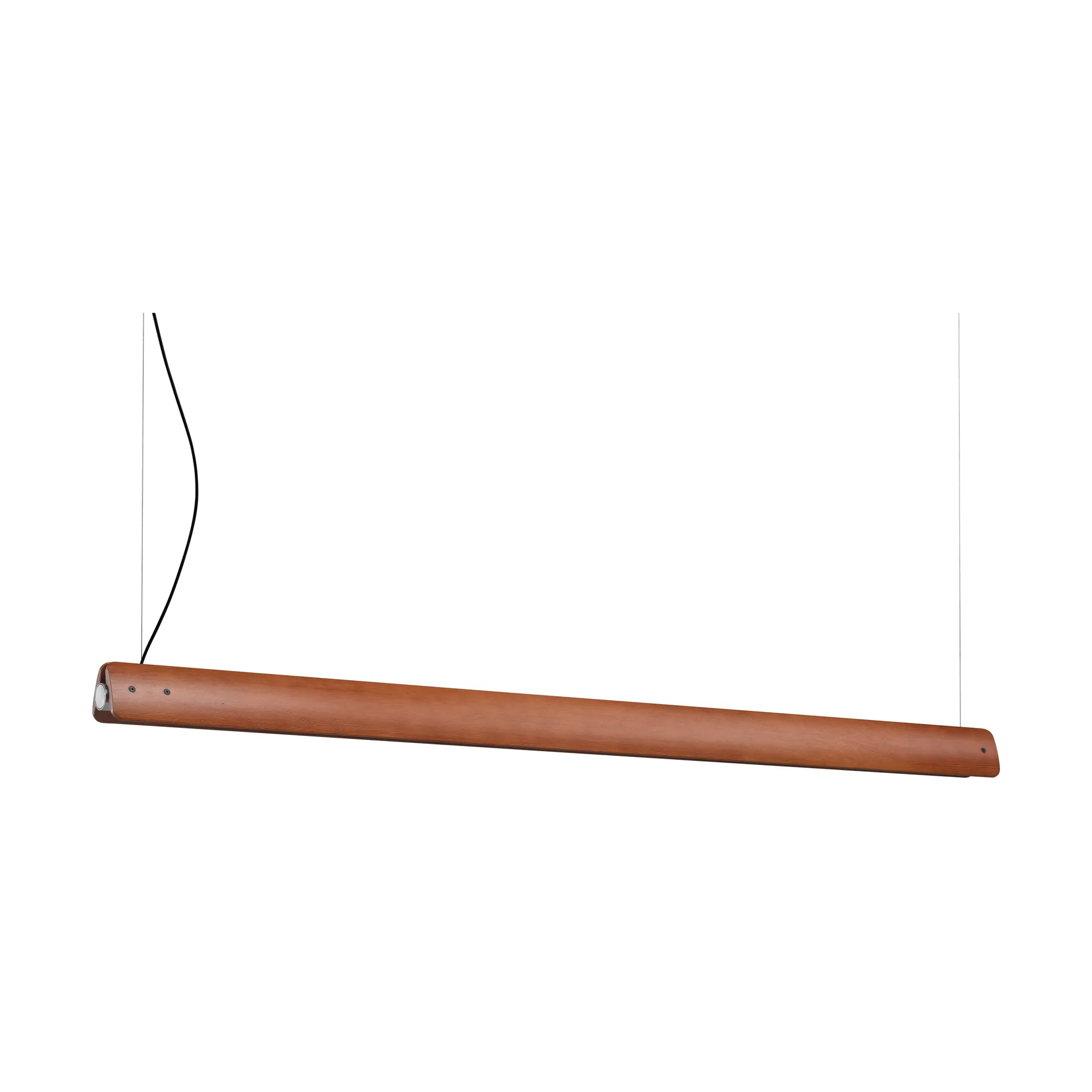 Flos Seki-han kattovalaisin 169,2 cm Heat treatened ash-black metal
