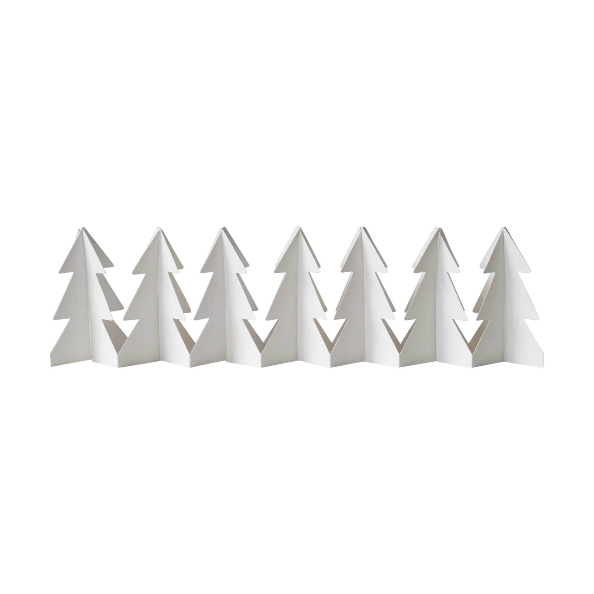 DBKD Tree in a row koriste 60 cm Valkoinen, 7x60 cm