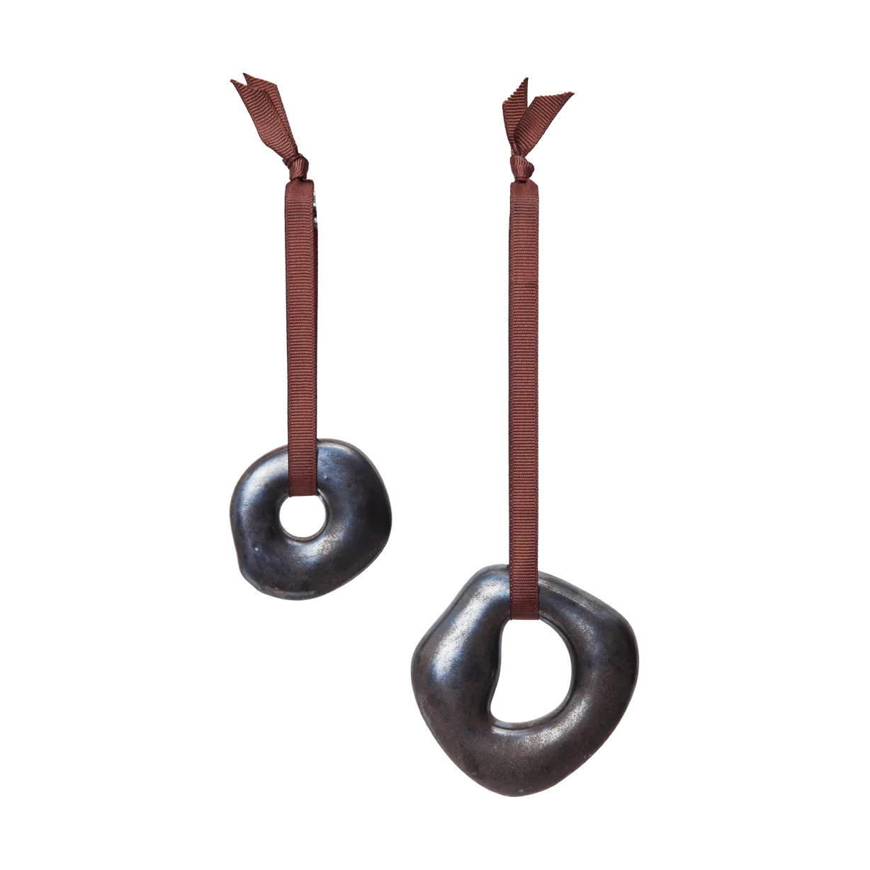 Ferm Living Orrith koriste-riipus 2 osaa Rustic Pronssi