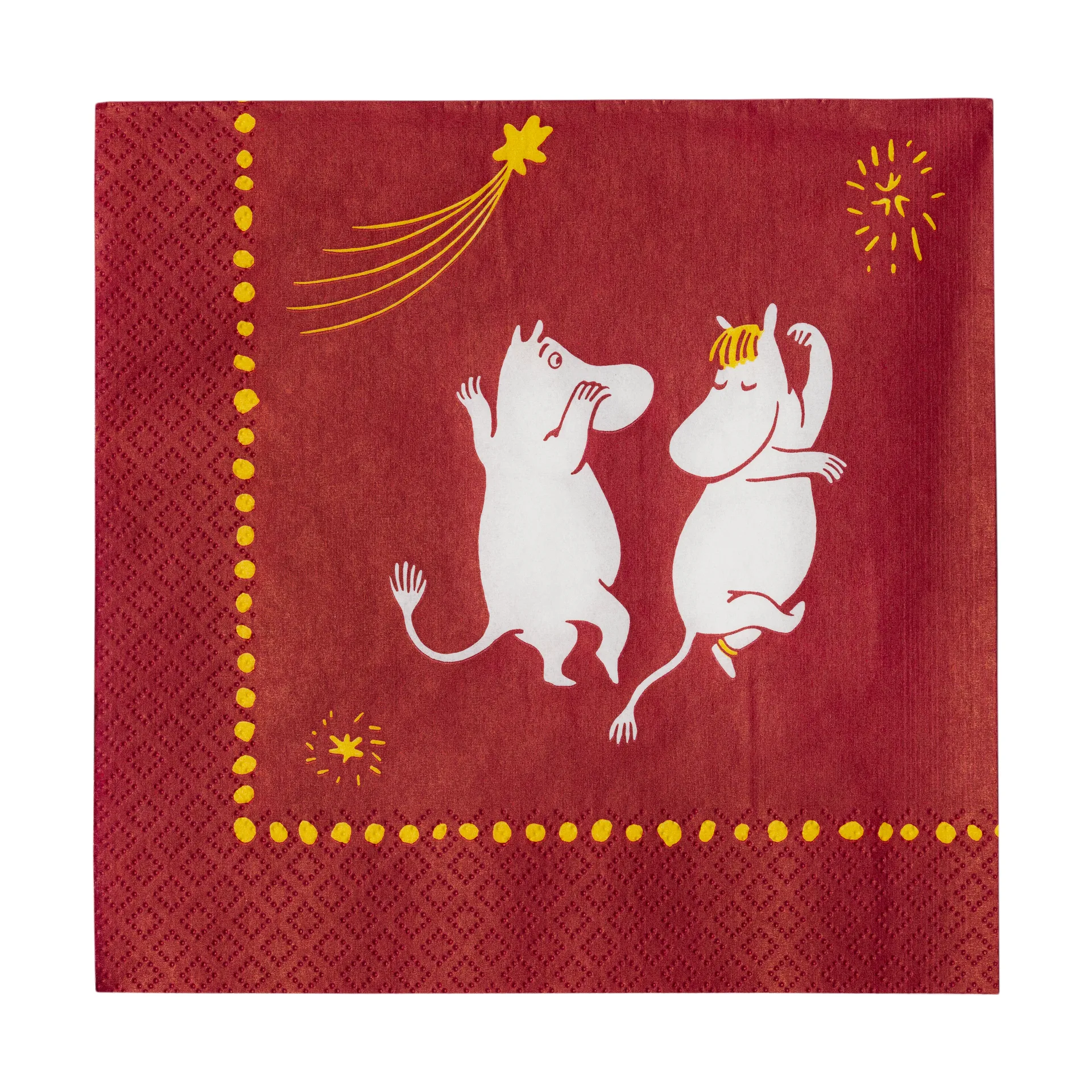 Moomin Arabia Juhlahetket muumi paperinen servetti 33x33 cm 20-pakkaus