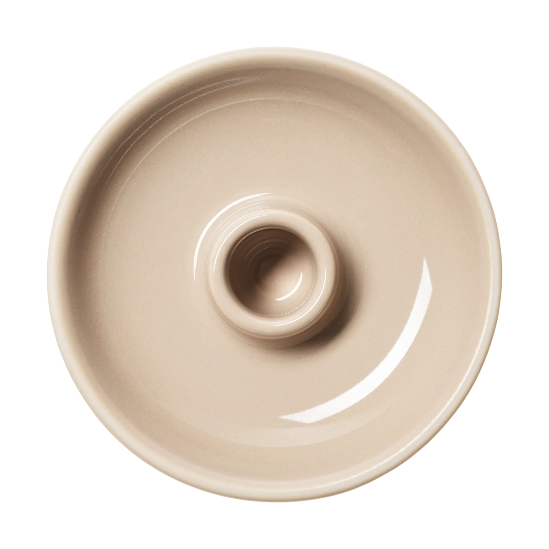 Arabia Kirnu kynttilänjalka Ø11x3,5 cm Beige