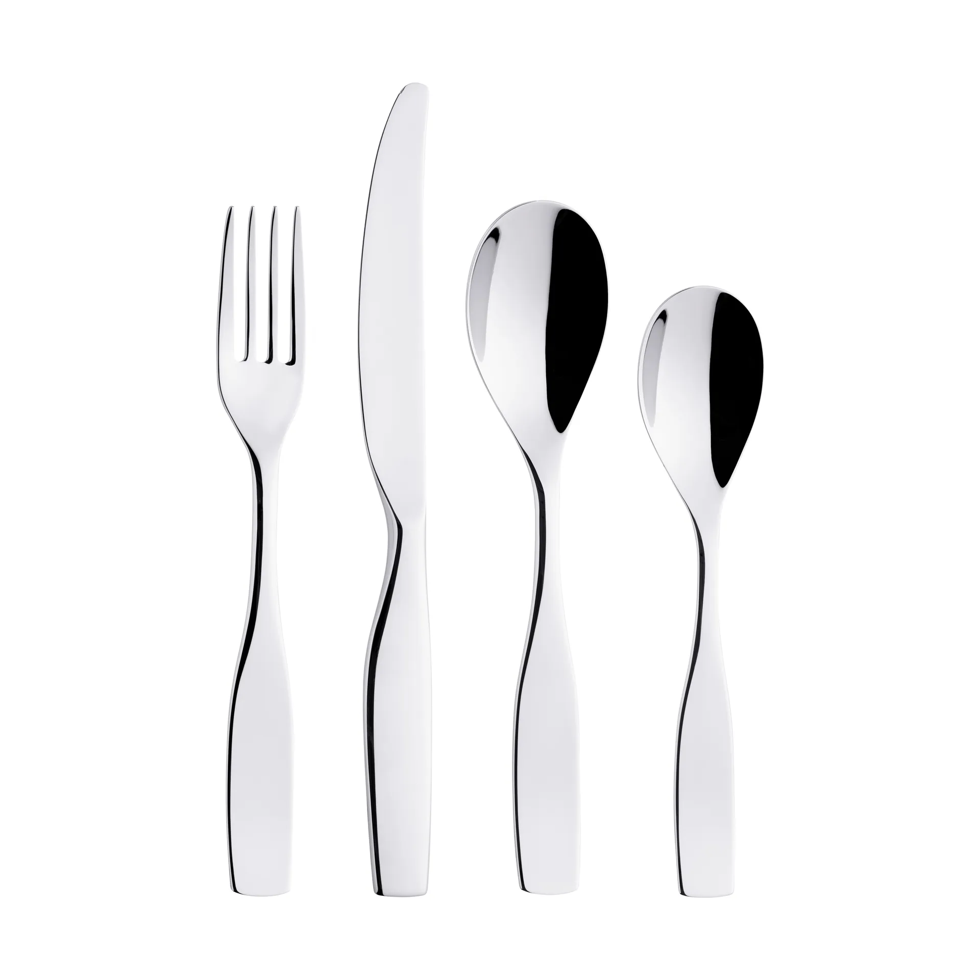 Iittala Citterio 98 aterinsetti 24 osaa lahjapakkauksessa Kiillotettu ruostumaton teräs