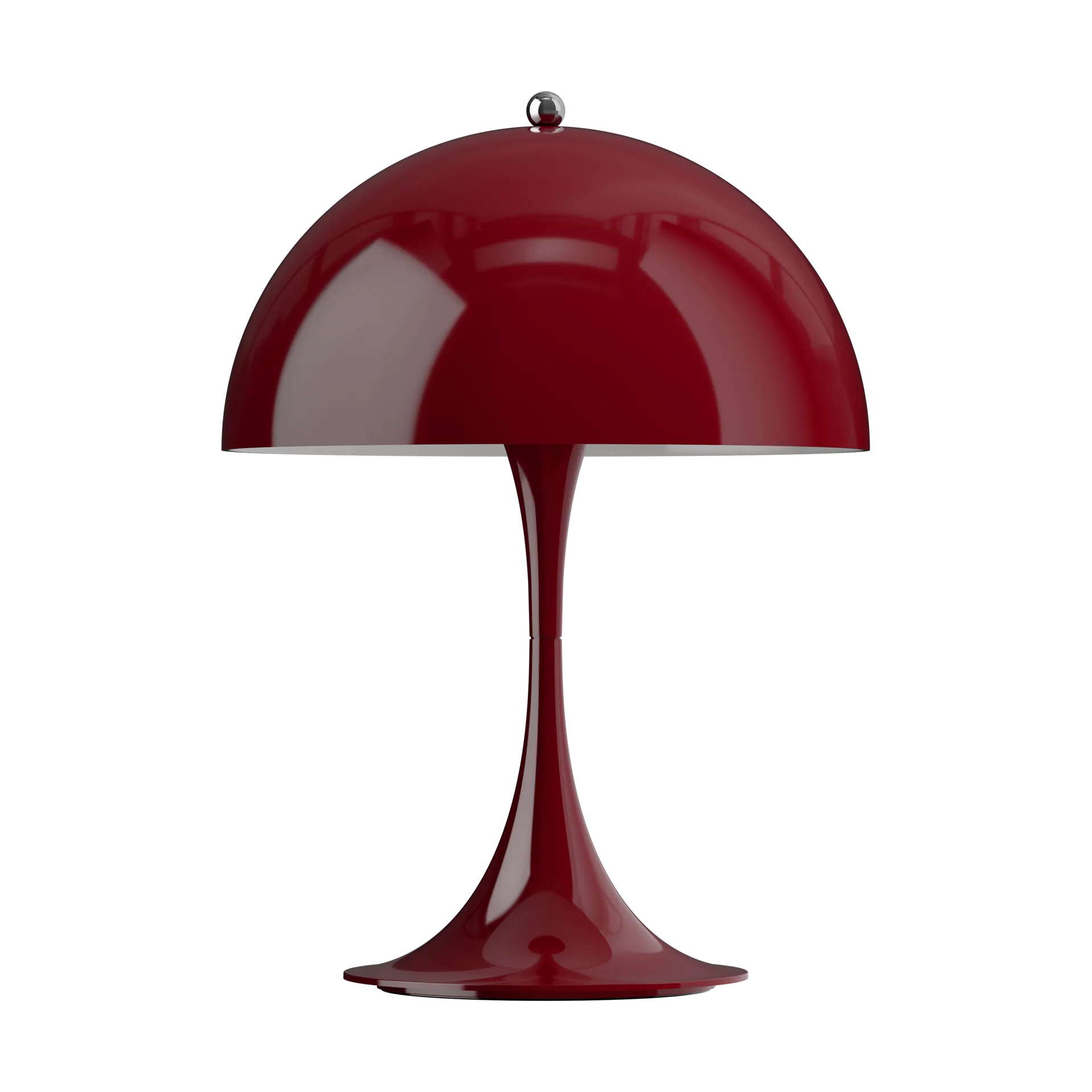 Louis Poulsen Panthella 250 kannettava pöytälamppu V3 Opaque burgundy