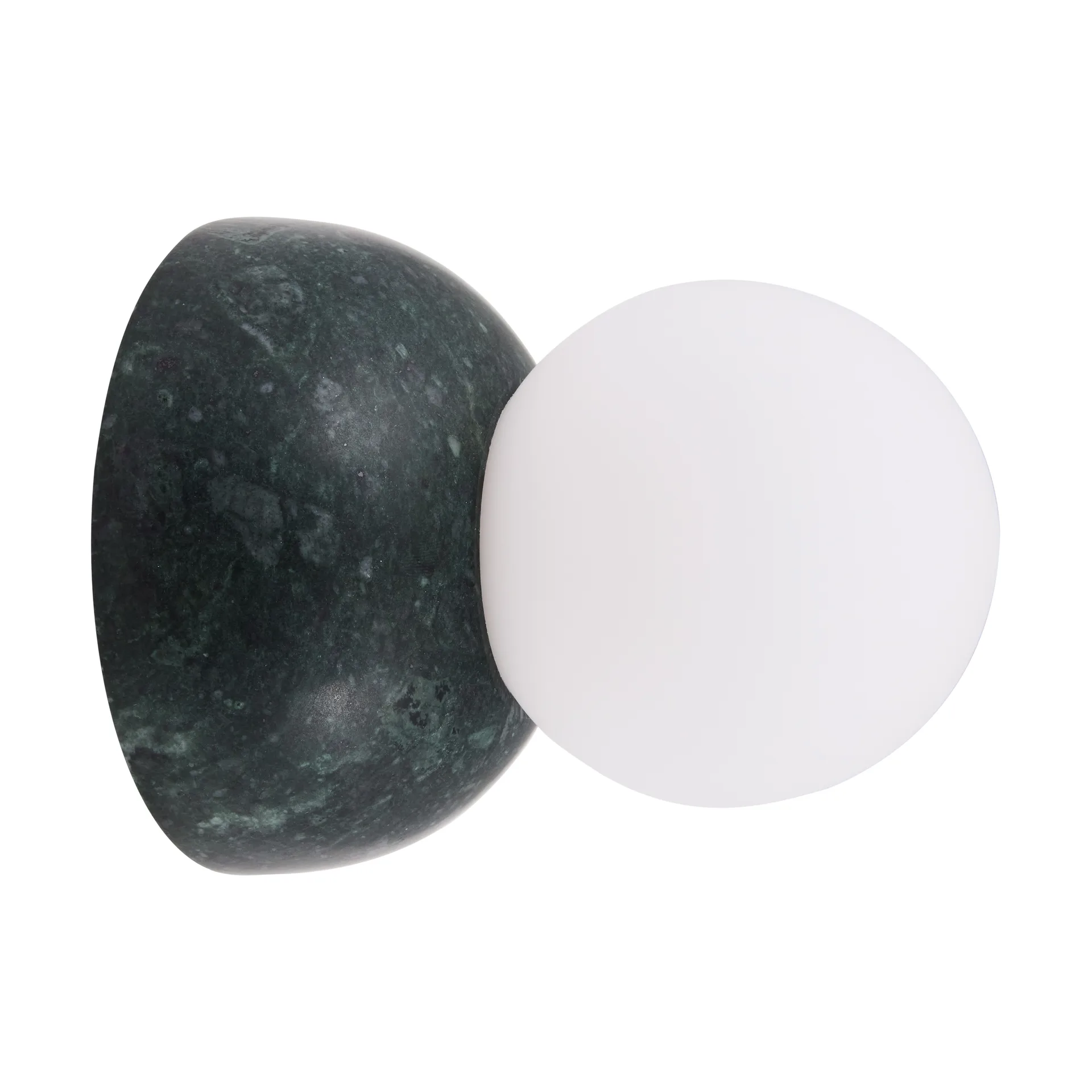 Globen Lighting Torrano seinävalaisin/kattolamppu 13 cm Tummanvihreä marmori