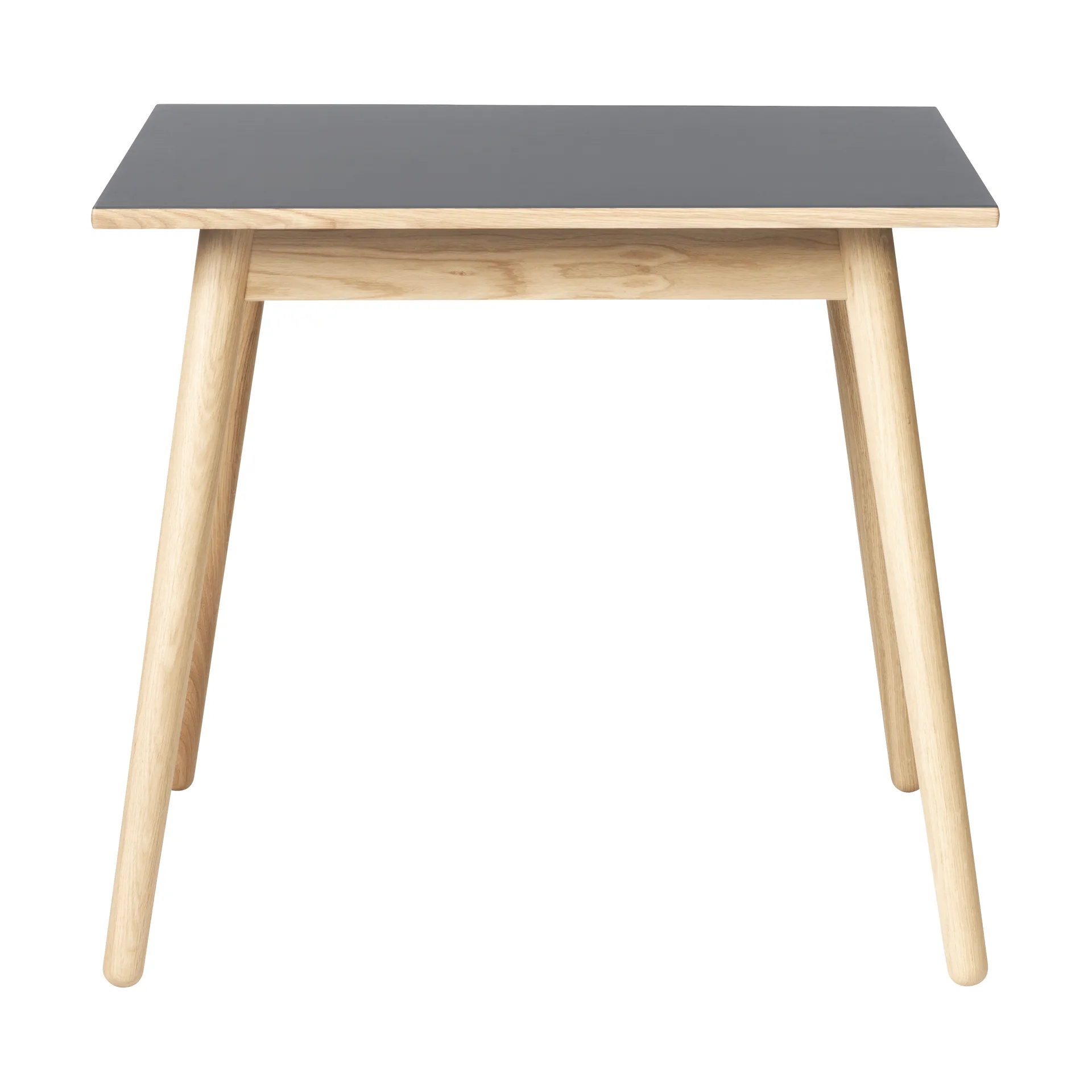 FDB Møbler C35A ruokapöytä 82x82 cm Light grey linoleum tammi nature waterbased laquer