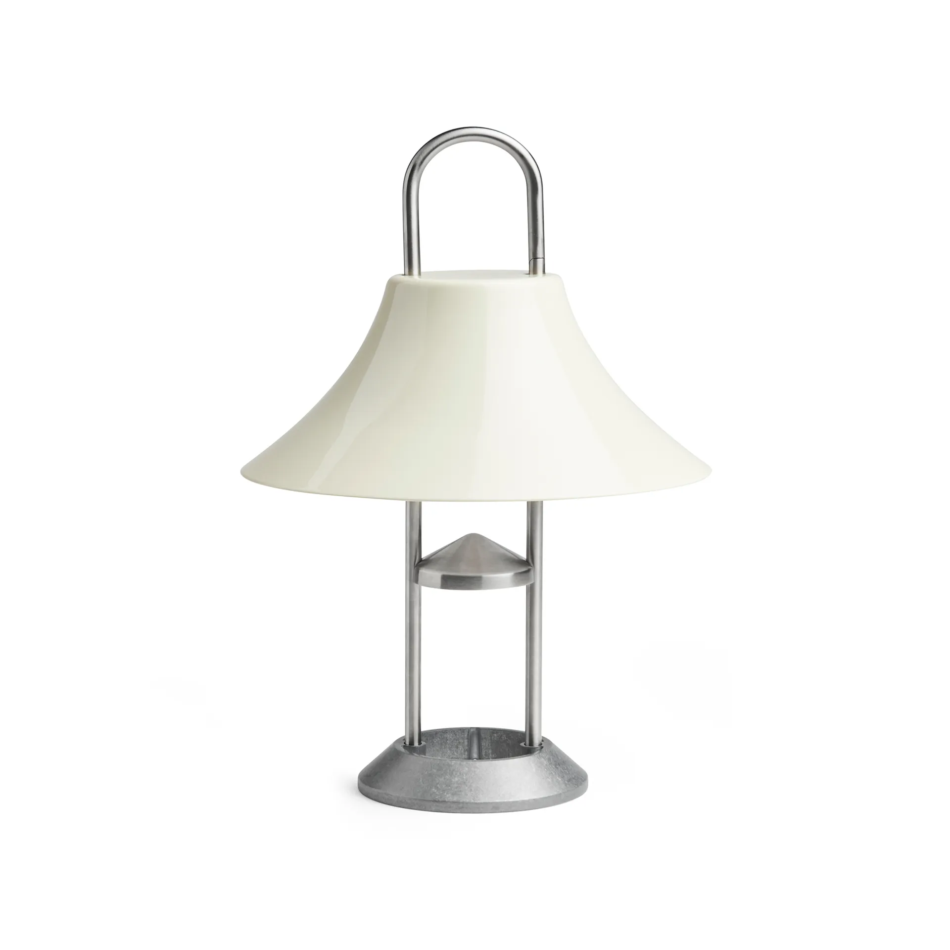 HAY Mousqueton kannettava pöytävalaisin Oyster white