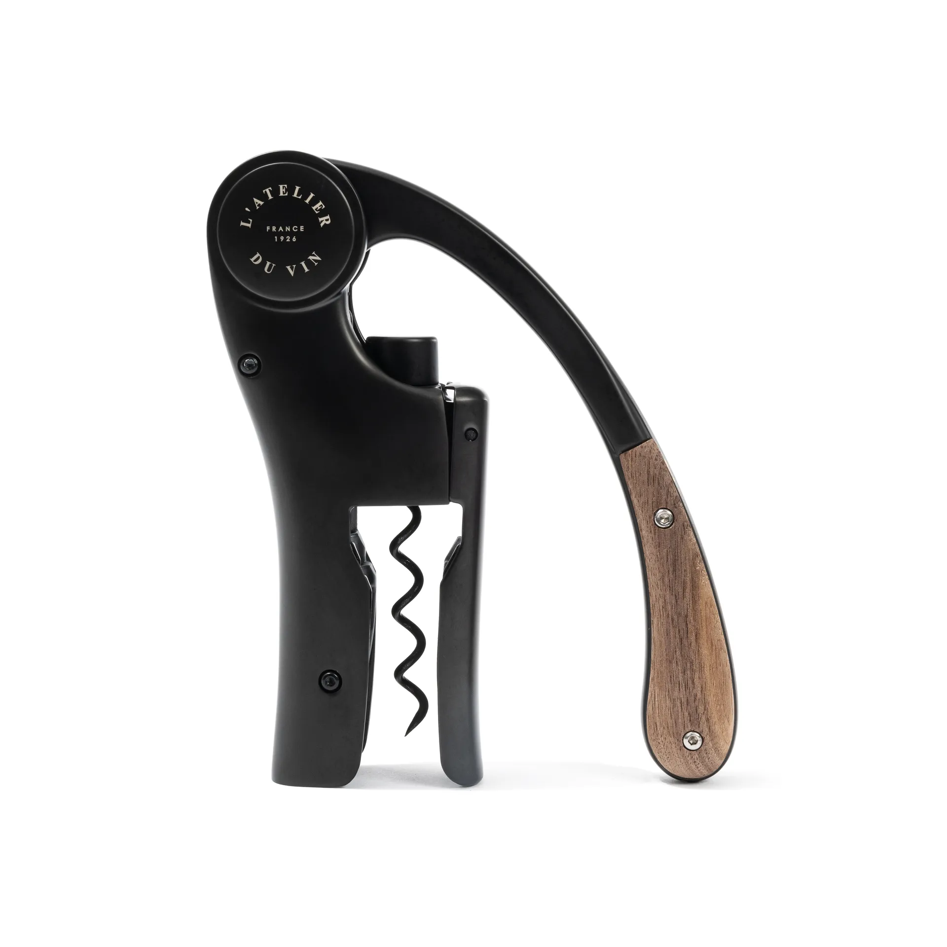 L'Atelier du Vin Oeno Motion korkkiruuvi Black walnut
