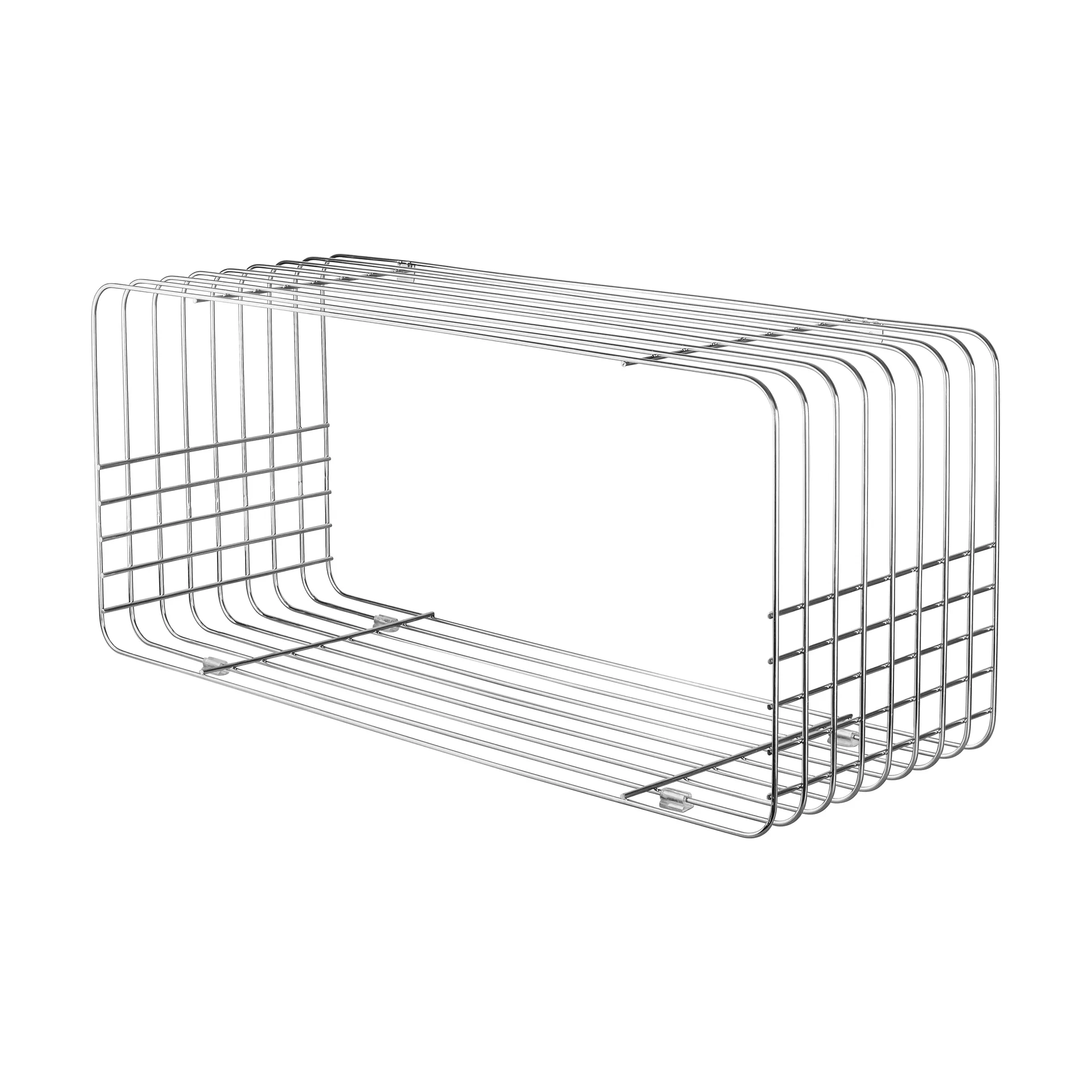 Mette Ditmer Wire-hylly Kromi, 31x70x26 cm