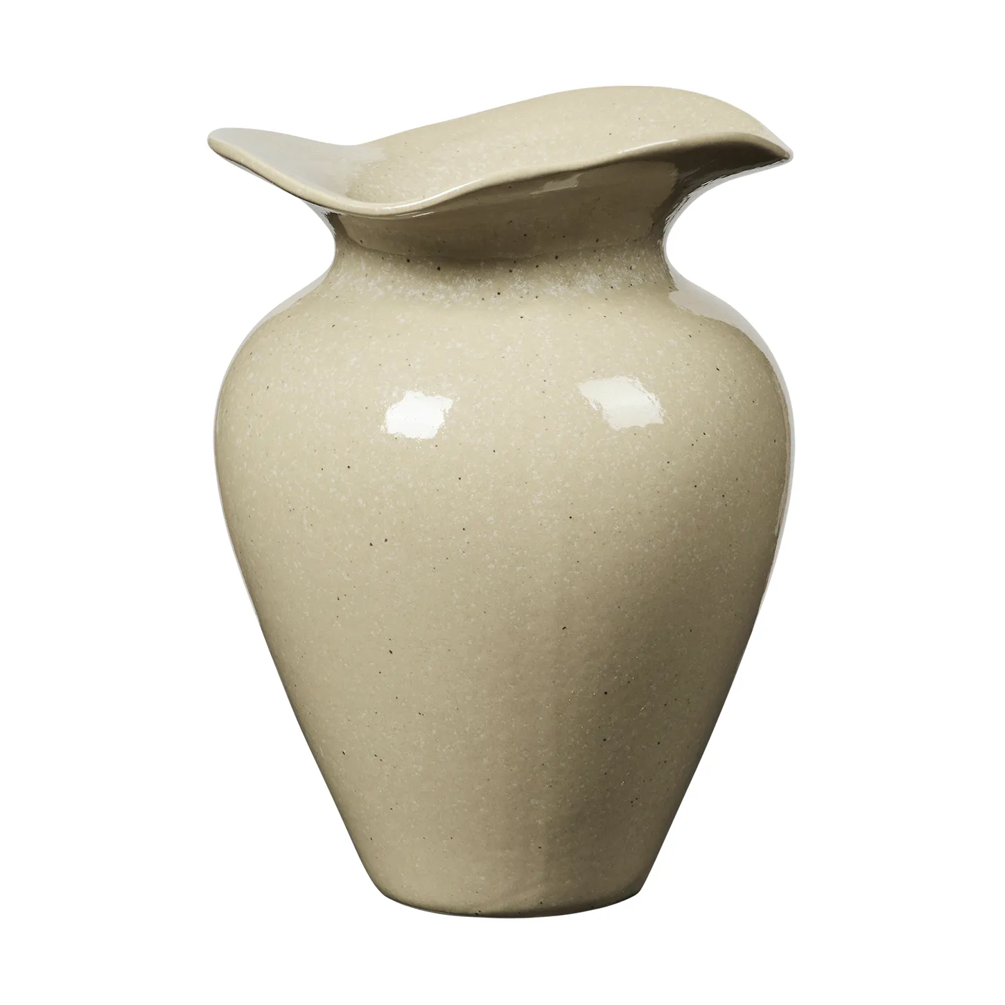 Broste Copenhagen Florentina maljakko S 22,5. Beige
