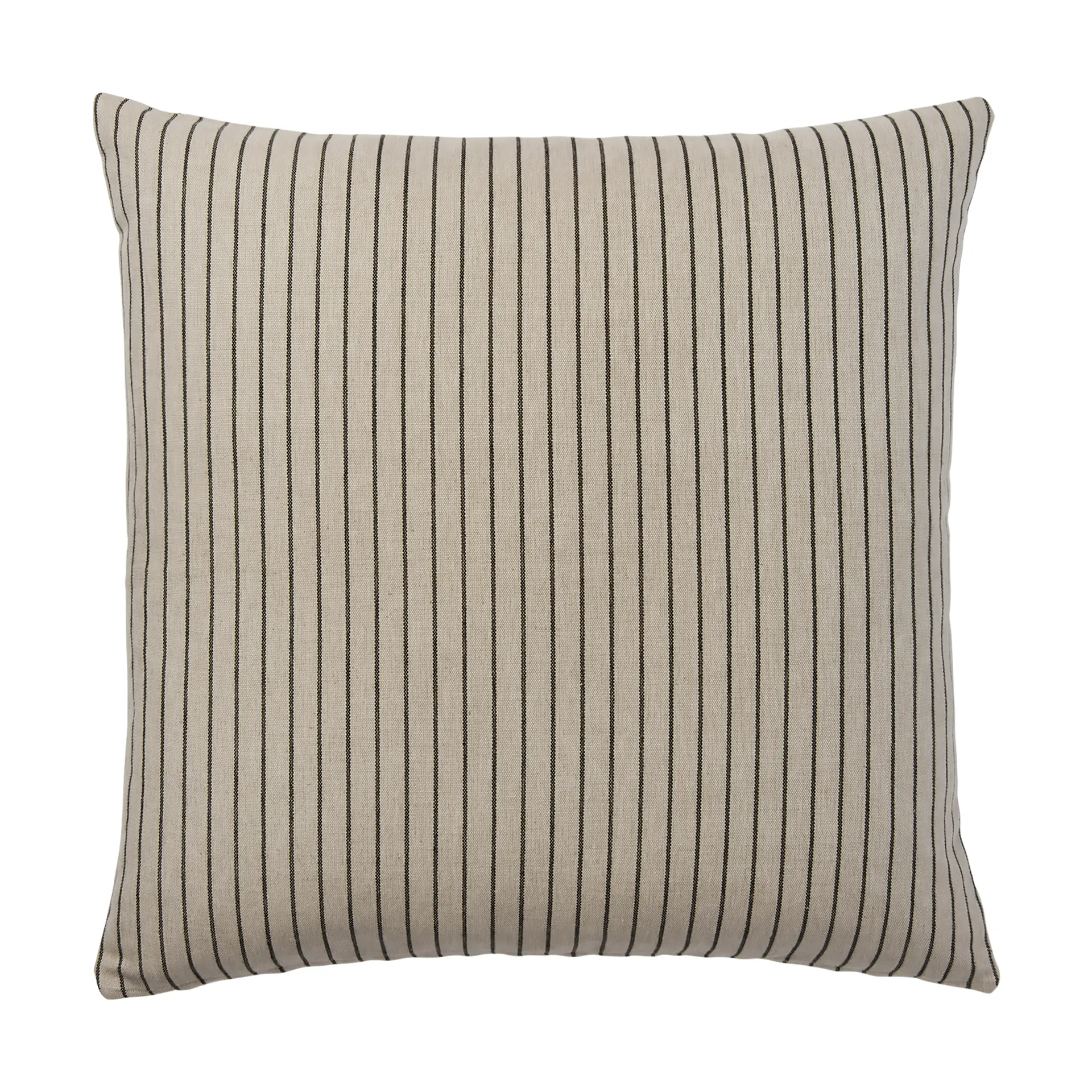 Broste Copenhagen Karen-tyynynpäällinen Vaaleabeige-musta, 60x60 cm