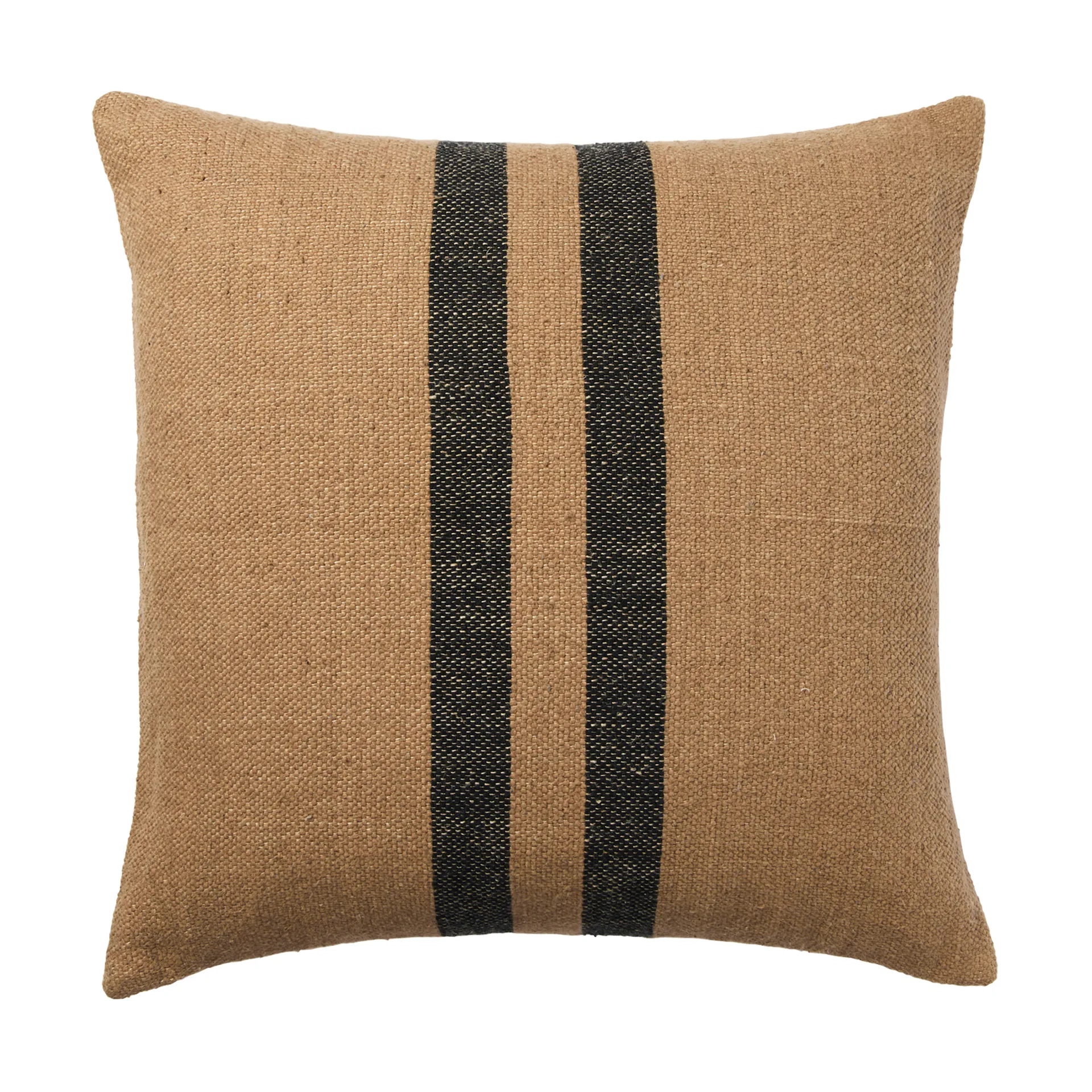 Broste Copenhagen Sigrun tyynynpäällinen Ruskea kelppi musta, 50x50 cm