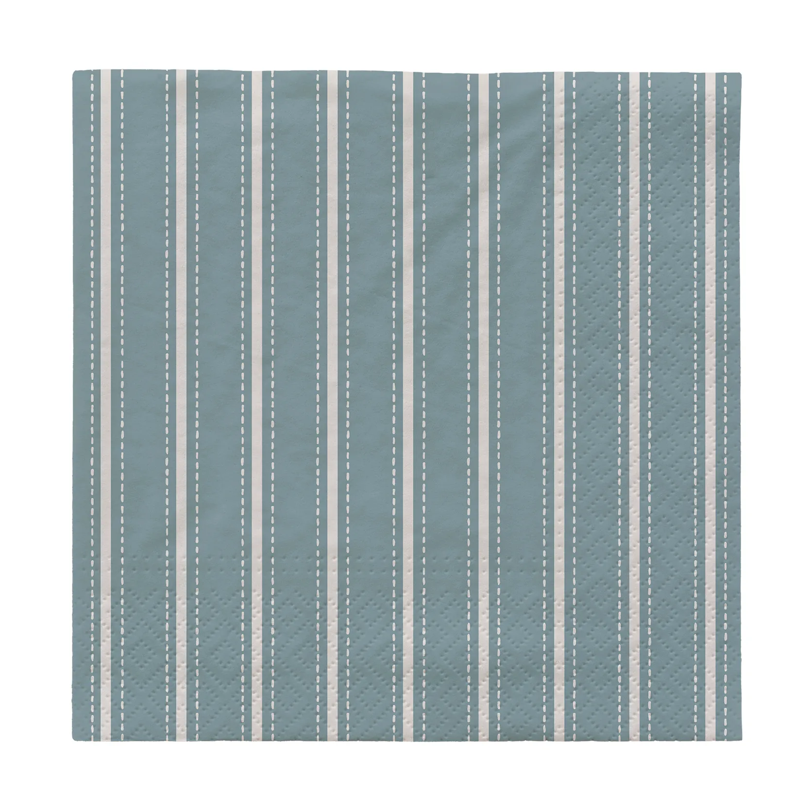 Broste Copenhagen Dolly lautasliinat 33x33 cm 20 kpl Vaaleansinivalkoinen