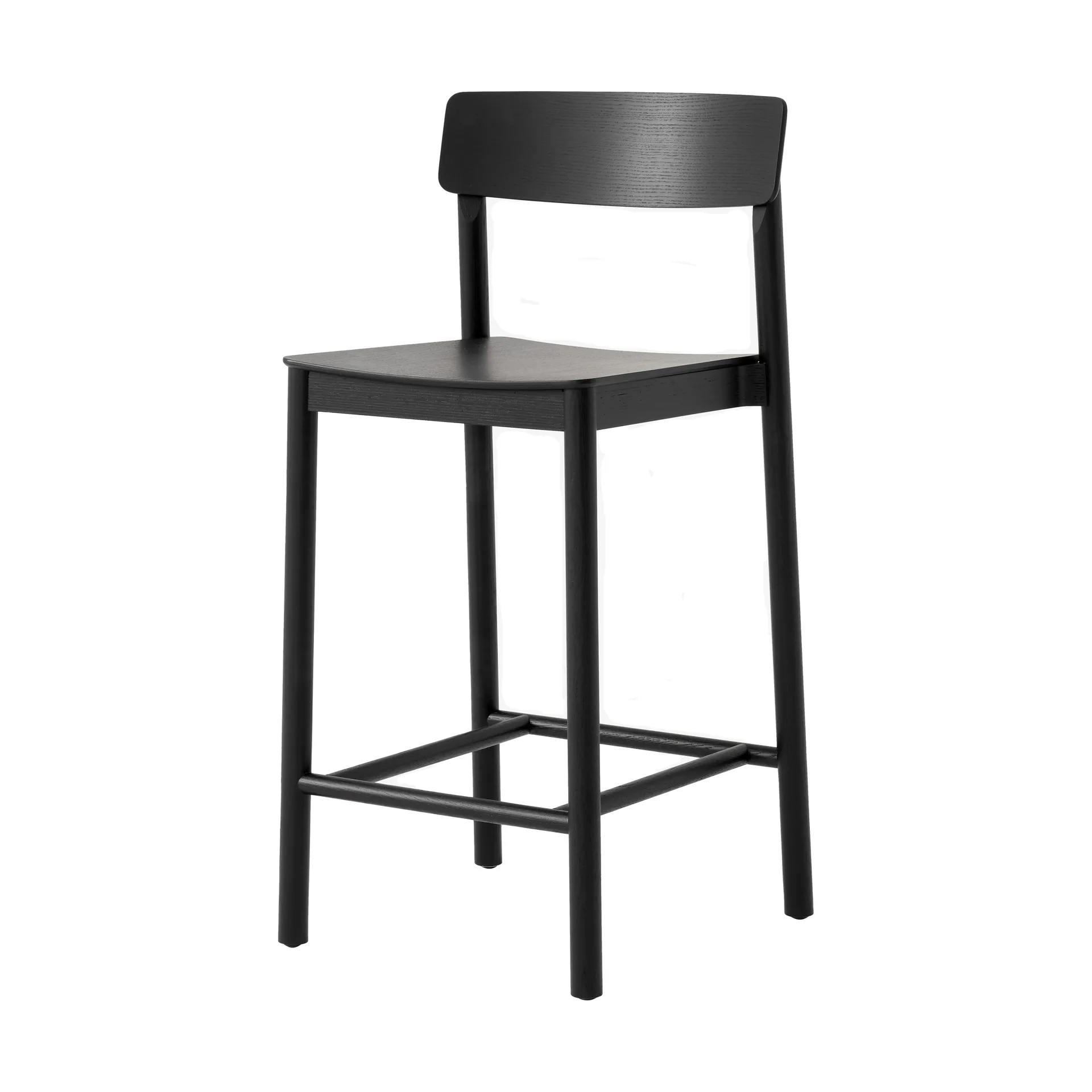 &Tradition Betty TK13 Counter Chair baarituoli 65 cm Mustalakattu saarni