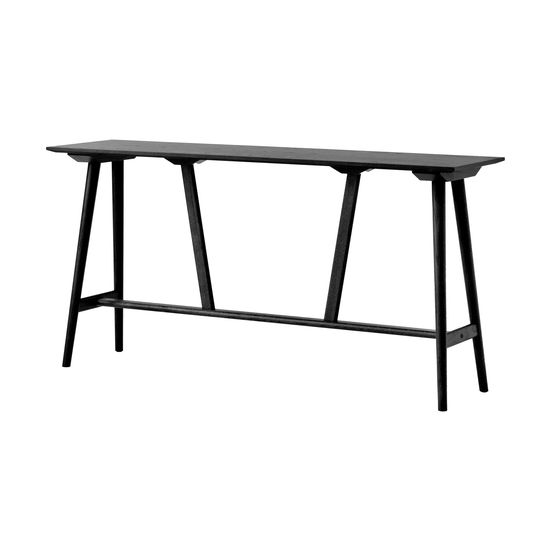 &Tradition In Between SK25 Counter Table baaripöytä 190x50x95 cm Mustaksi lakattu tammi