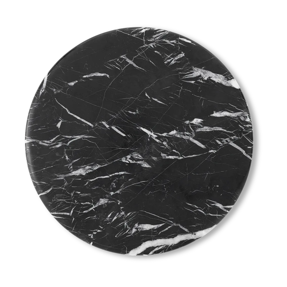 &Tradition Wire Stool VP11 pöytälevy Ø38 cm Marmori Nero Marquina