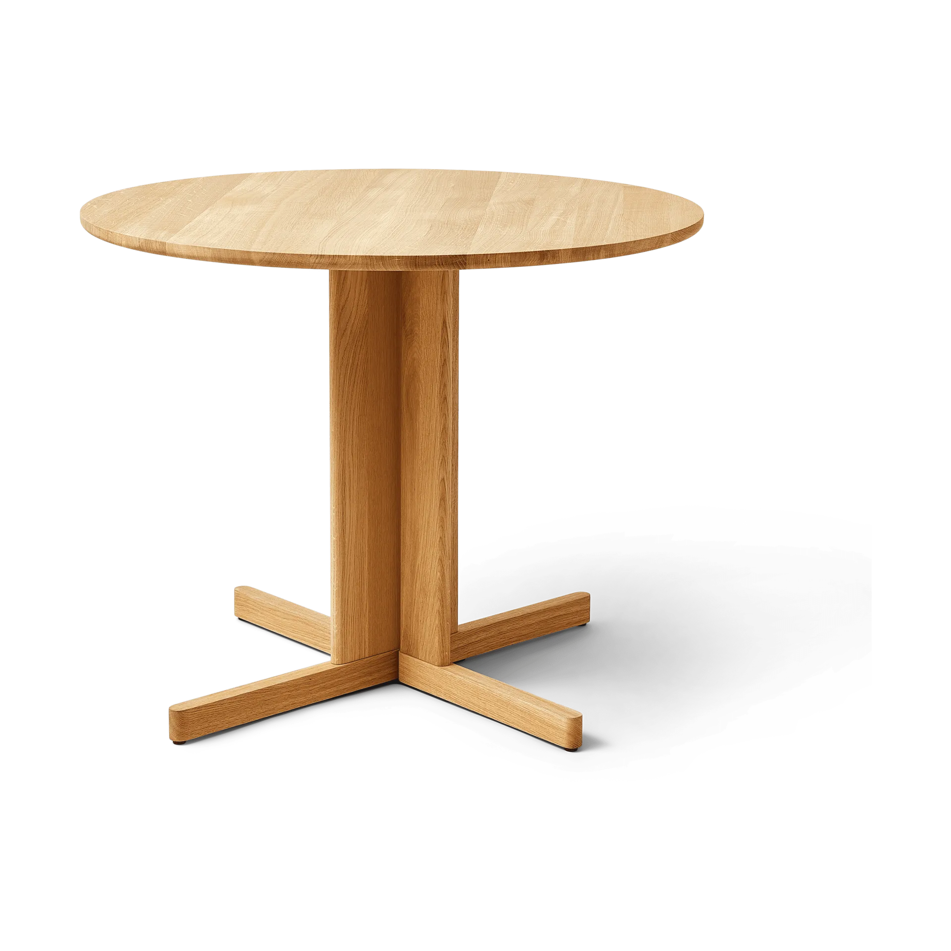 Form & Refine Trefoil ruokapöytä Ø90 cm Tammi