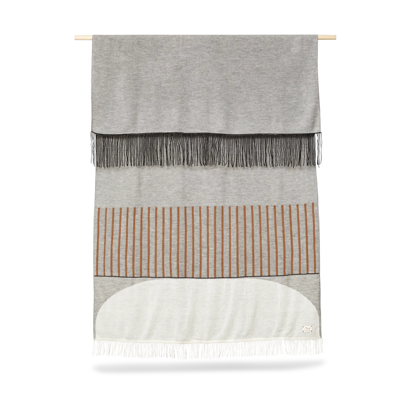 Form & Refine Aymara viltti 130x190 cm Pattern harmaa