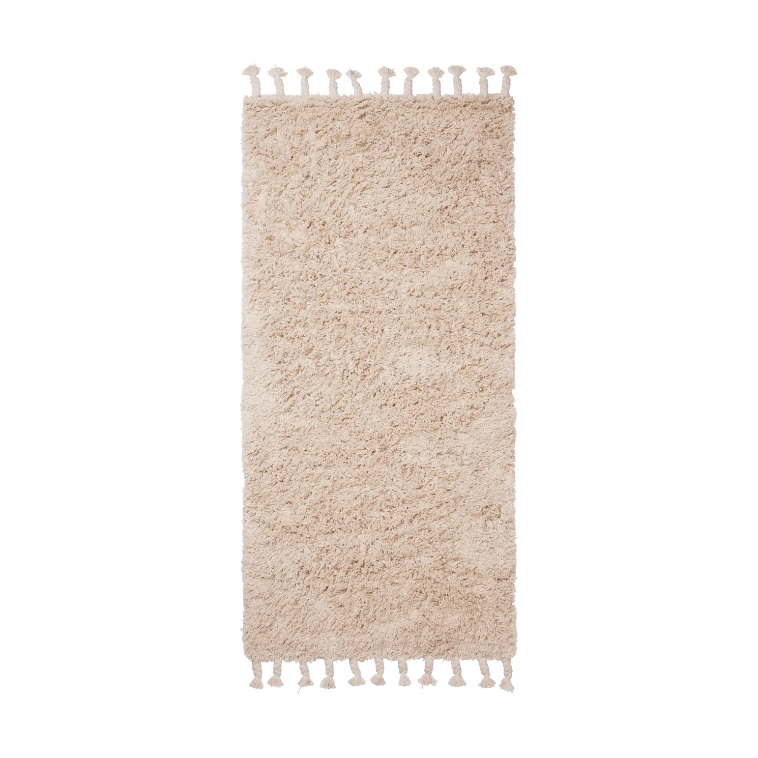 Ferm Living Amass long pile -matto 70 x 140 cm Off-white