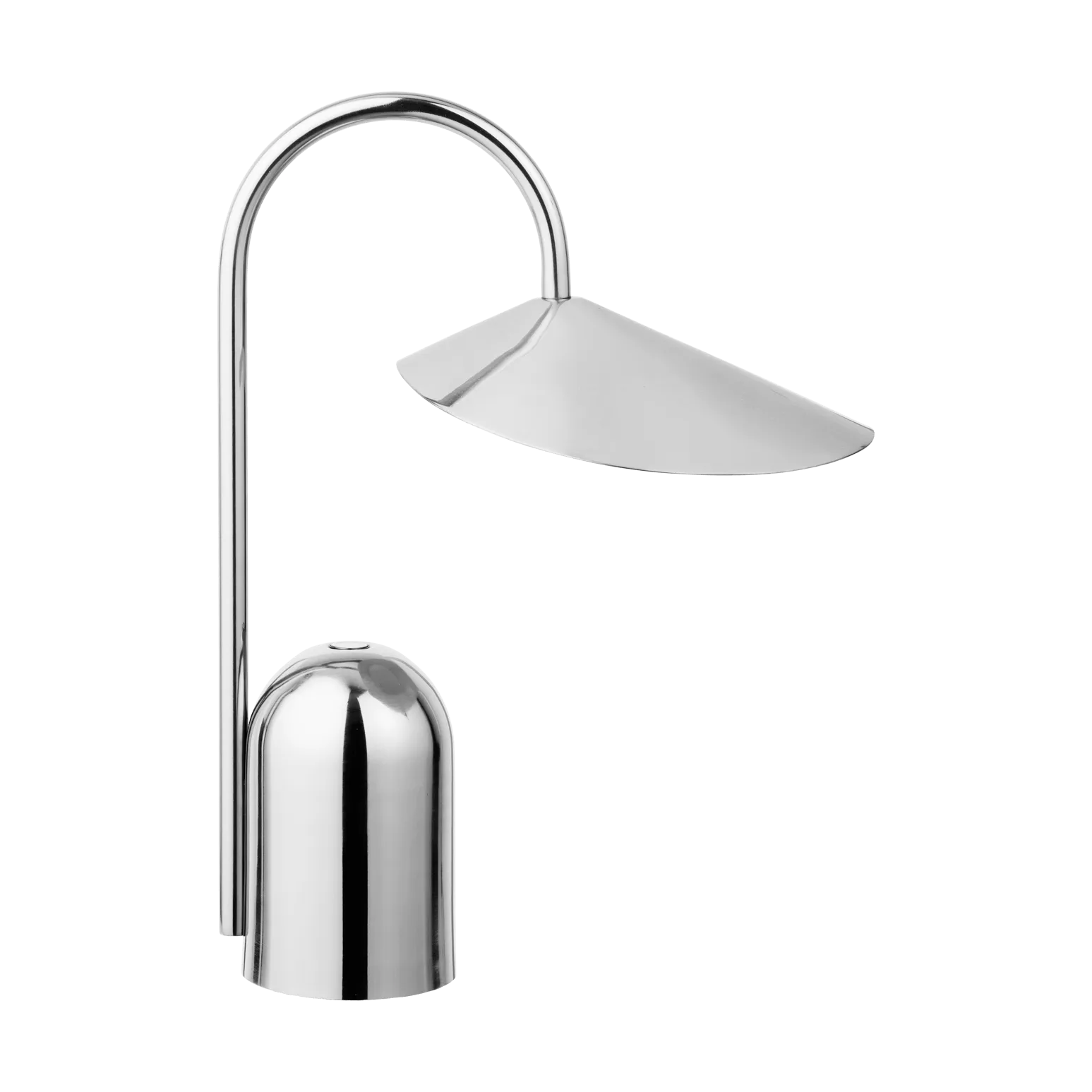 Ferm Living Arum kannettava valaisin Stainless steel
