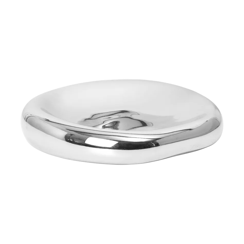 Ferm Living Bellure koristekulho Ø17 cm Silver