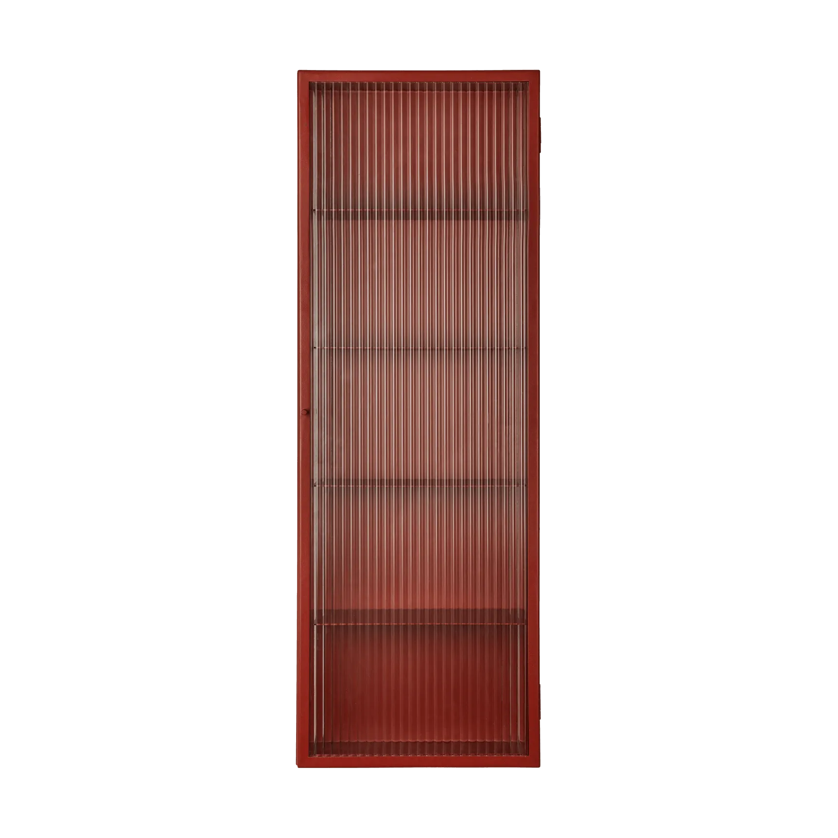 Ferm Living Haze seinäkaappi 35x100 cm Oxide red