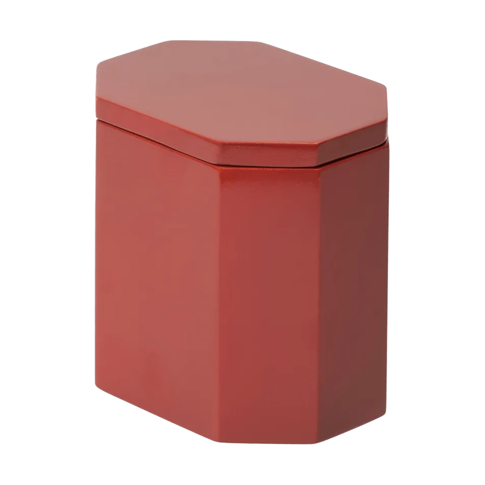 Ferm Living Nova säilytyslaatikko 7,5x10 cm Picante Red