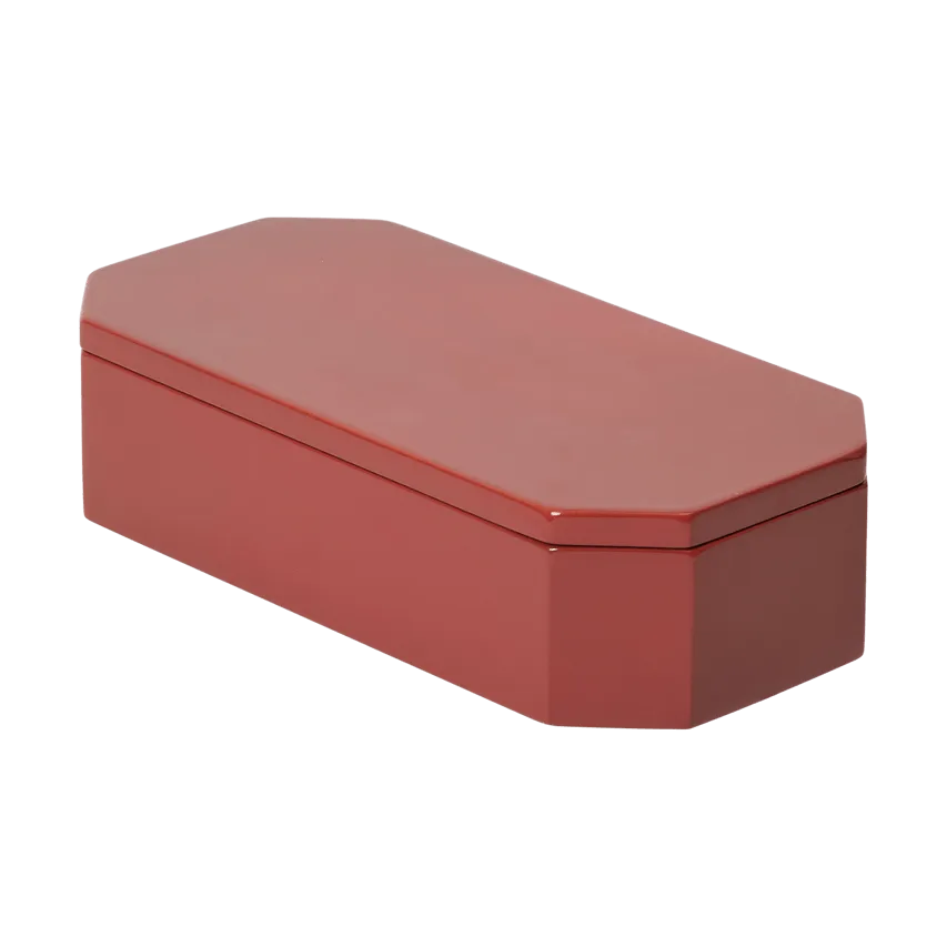 Ferm Living Nova säilytyslaatikko 10x20 cm Picante Red