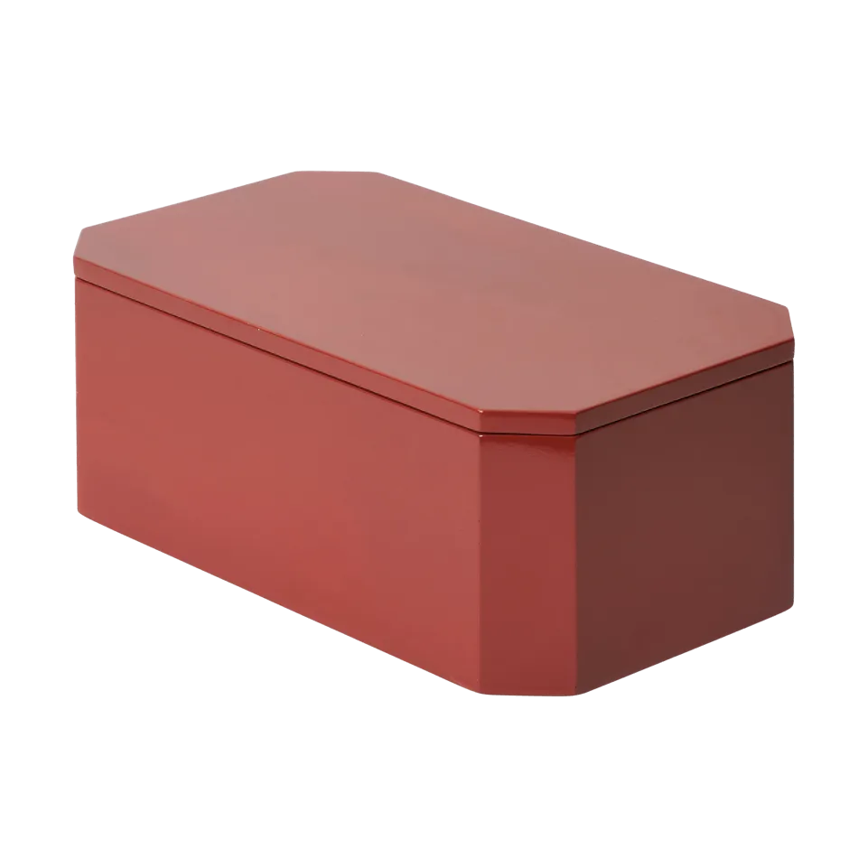 Ferm Living Nova säilytyslaatikko 15x25 cm Picante Red