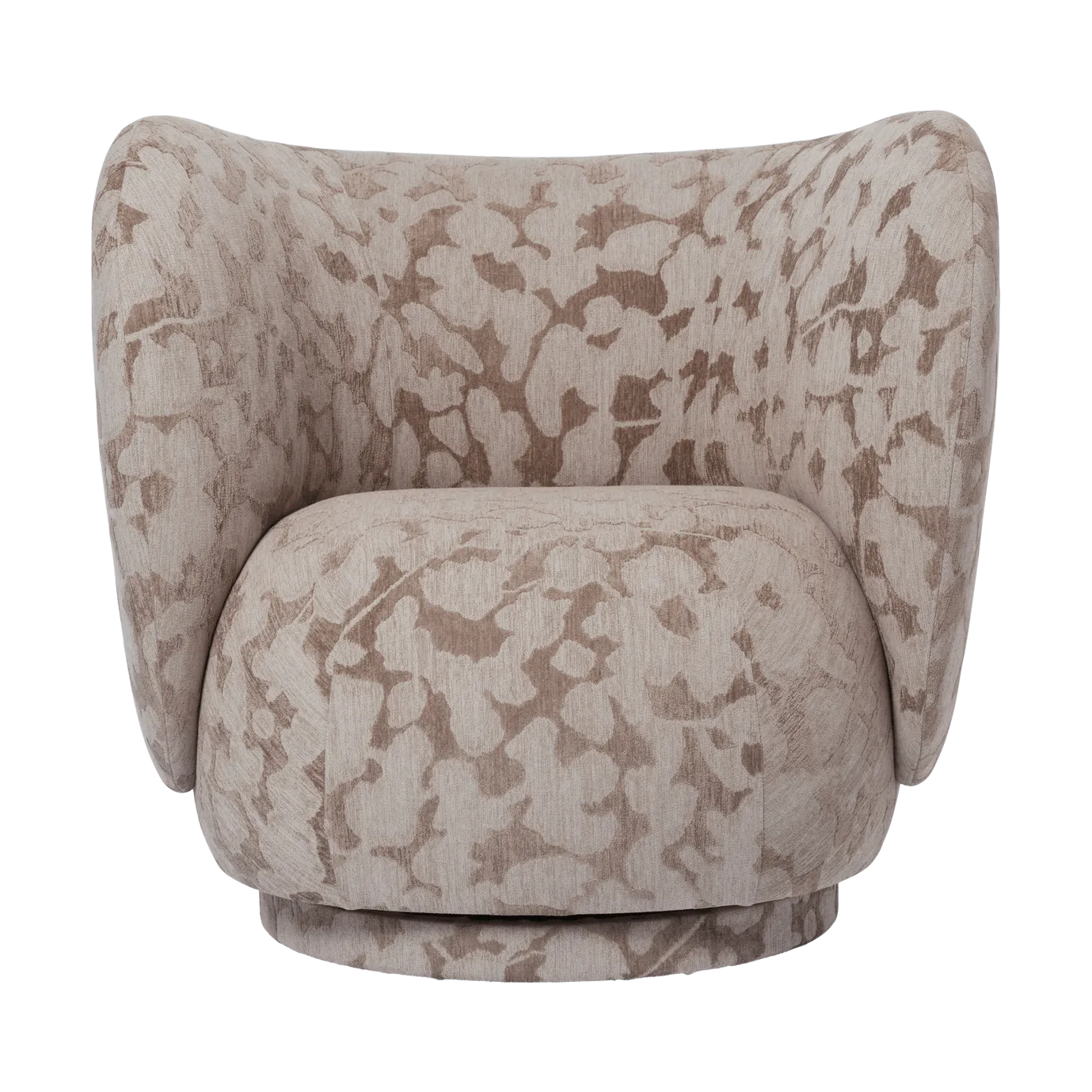 Ferm Living Rico lounge chair -nojatuoli Cilla-Taupe