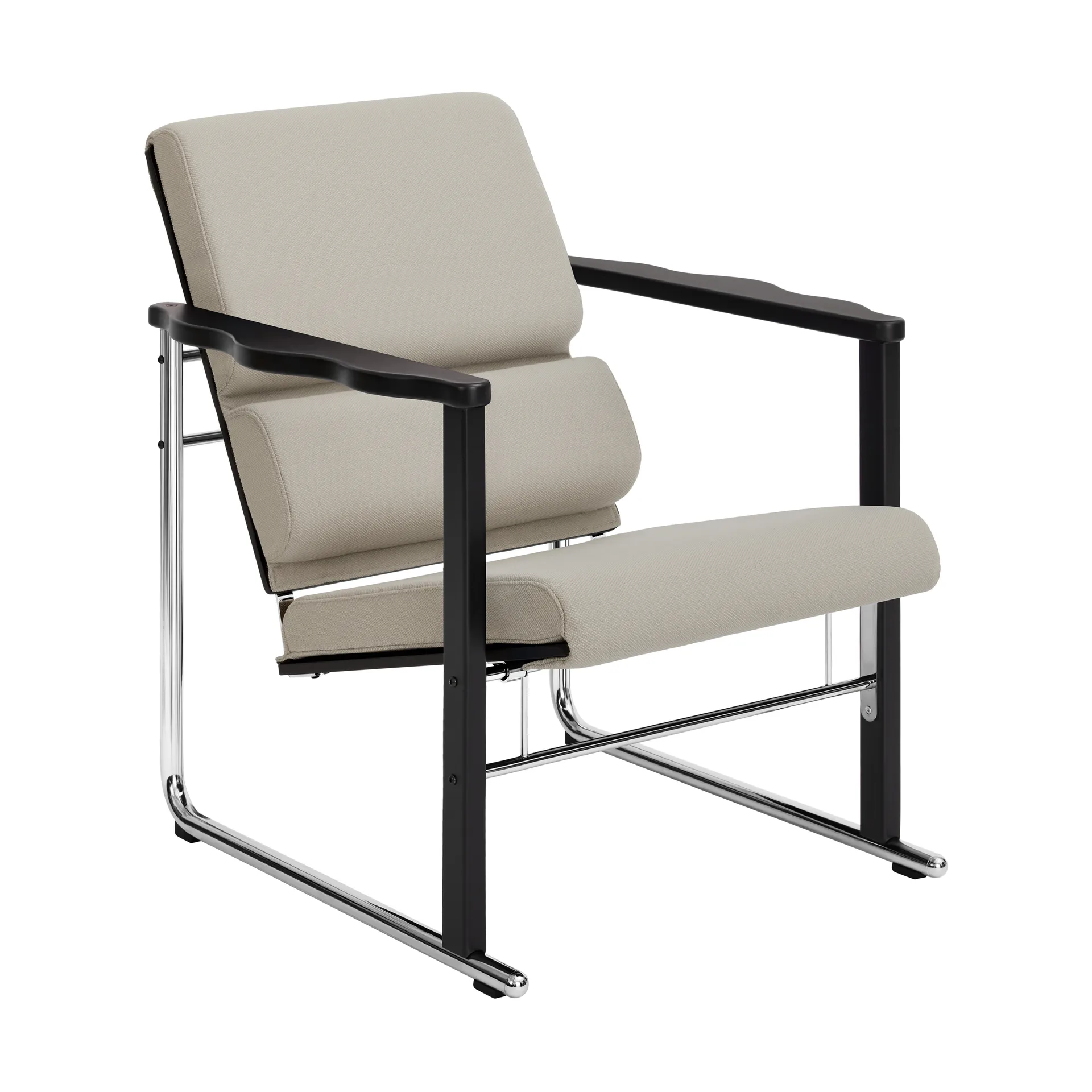 Hem Experiment 502 lounge-nojatuoli Black-light beige