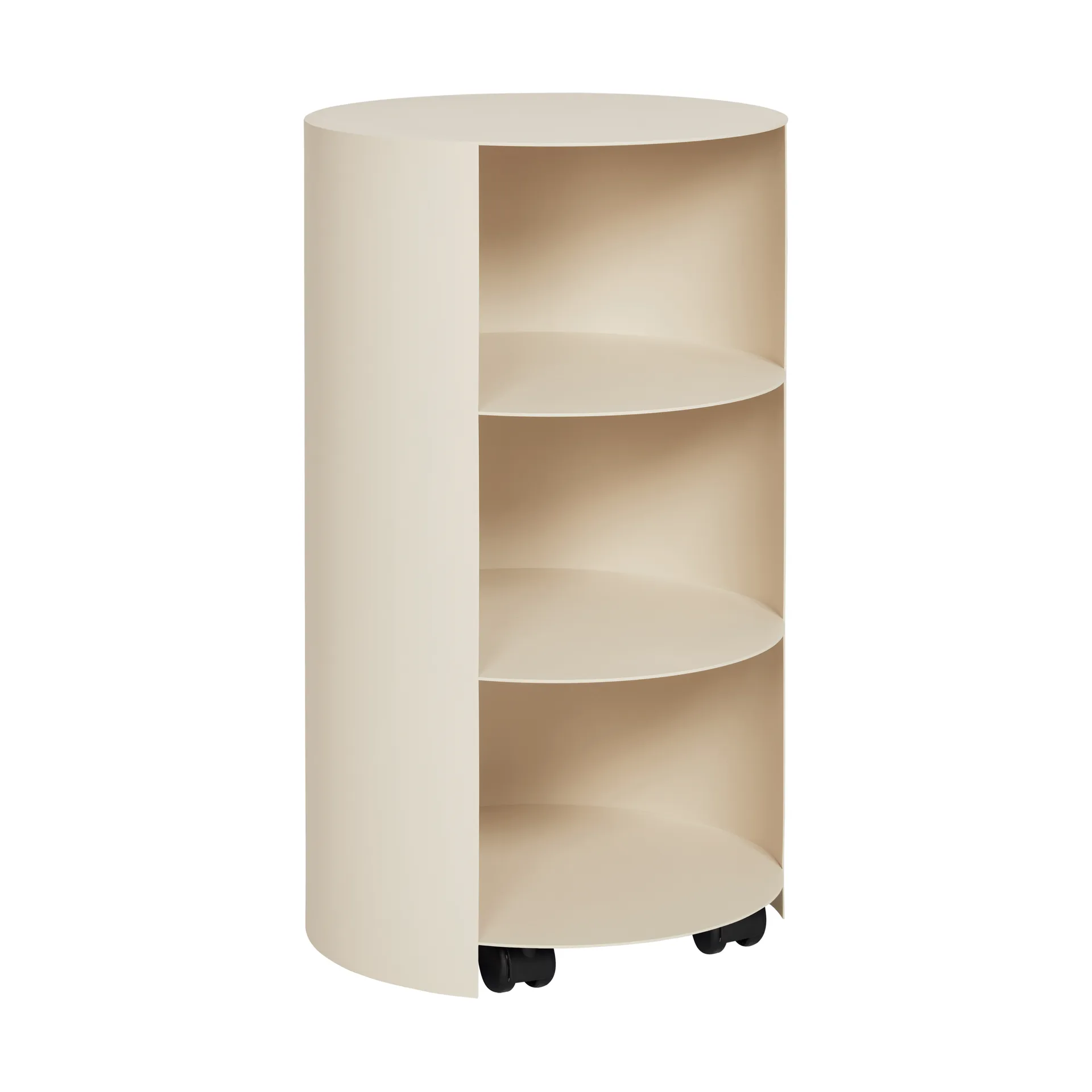 Hem Hide jalusta Ø38x68 cm Light ivory textured