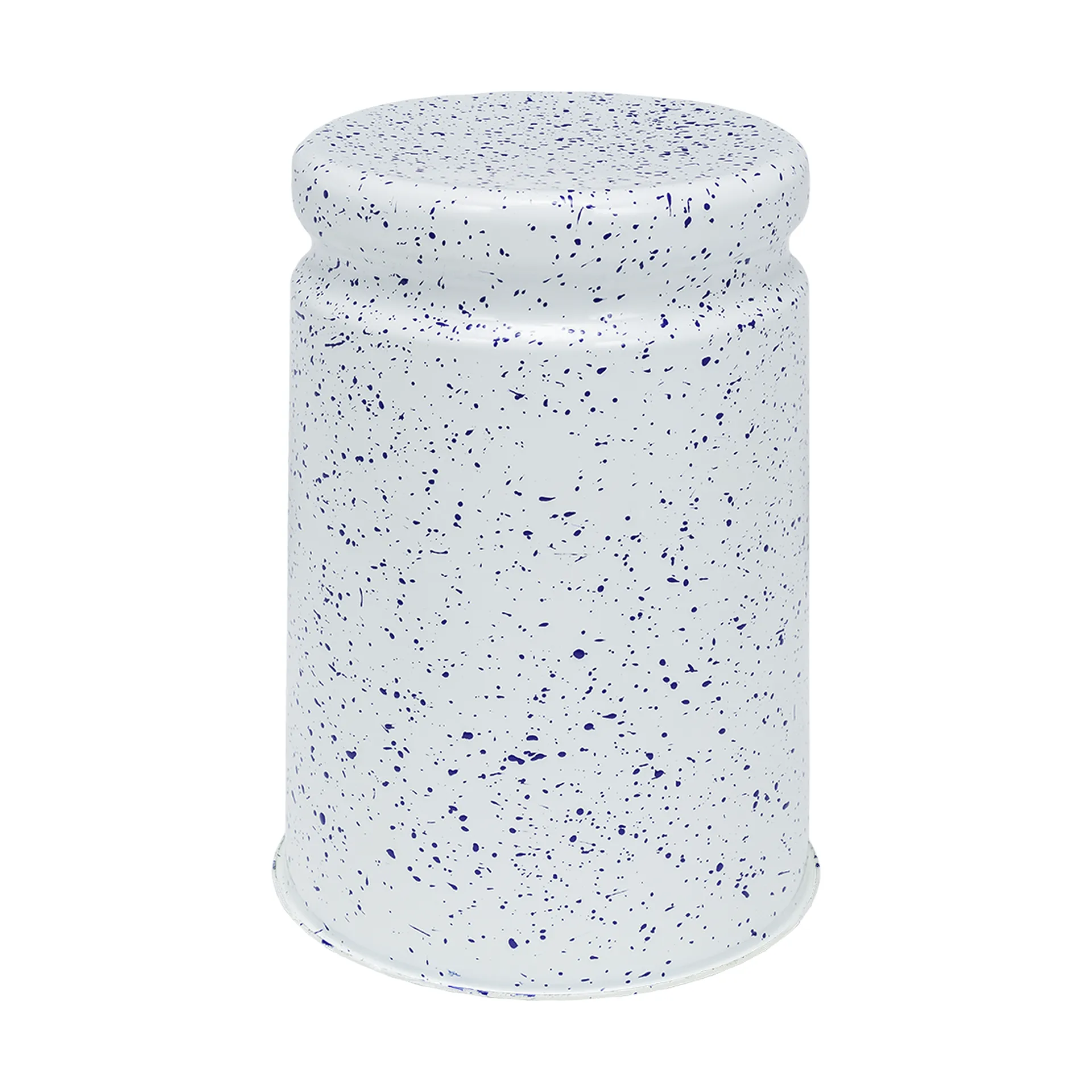 Hem Last jakkara Ø32x44 cm White-blue splatter