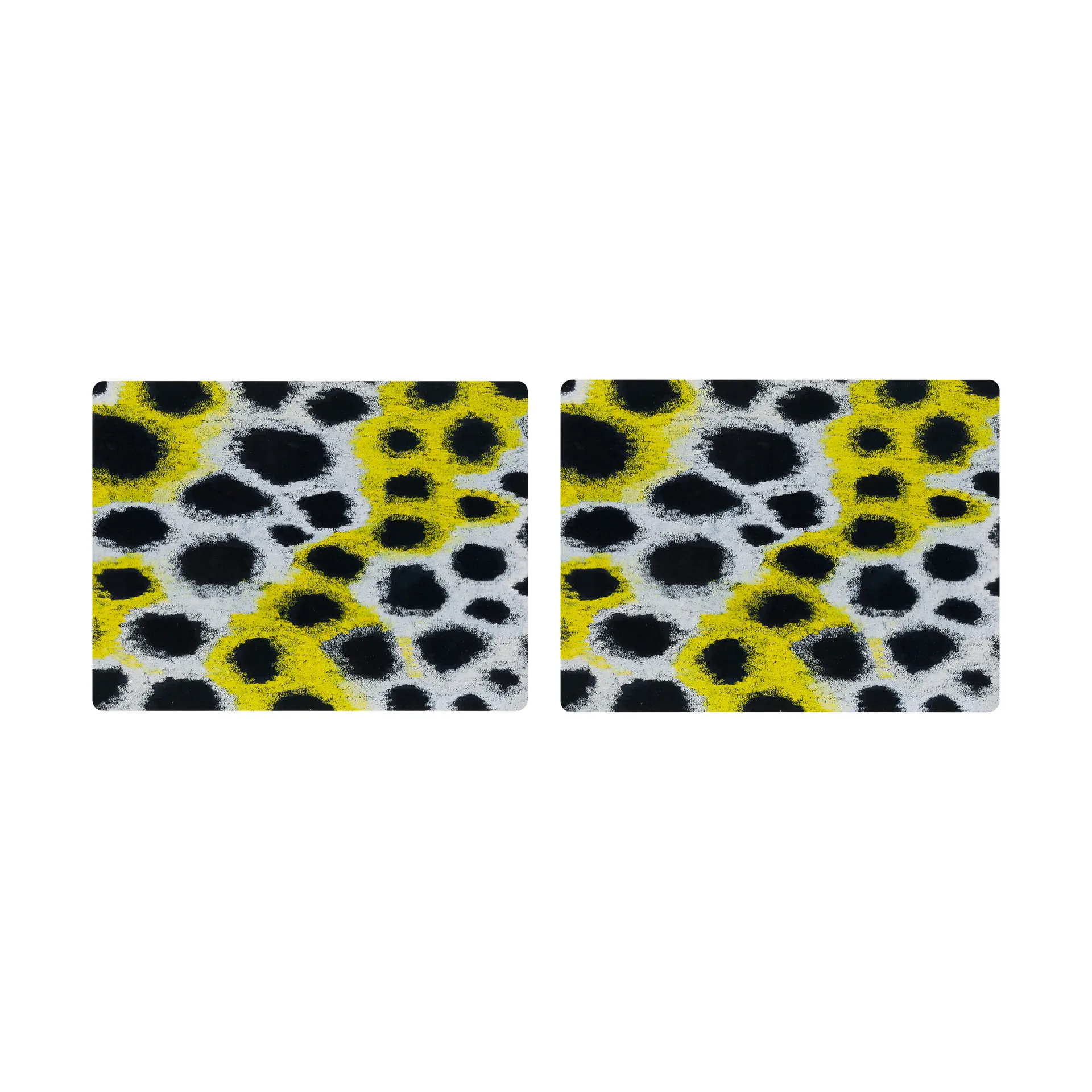 Hem Monster pöytätabletti 30x40 cm 2 kpl White-yellow-black