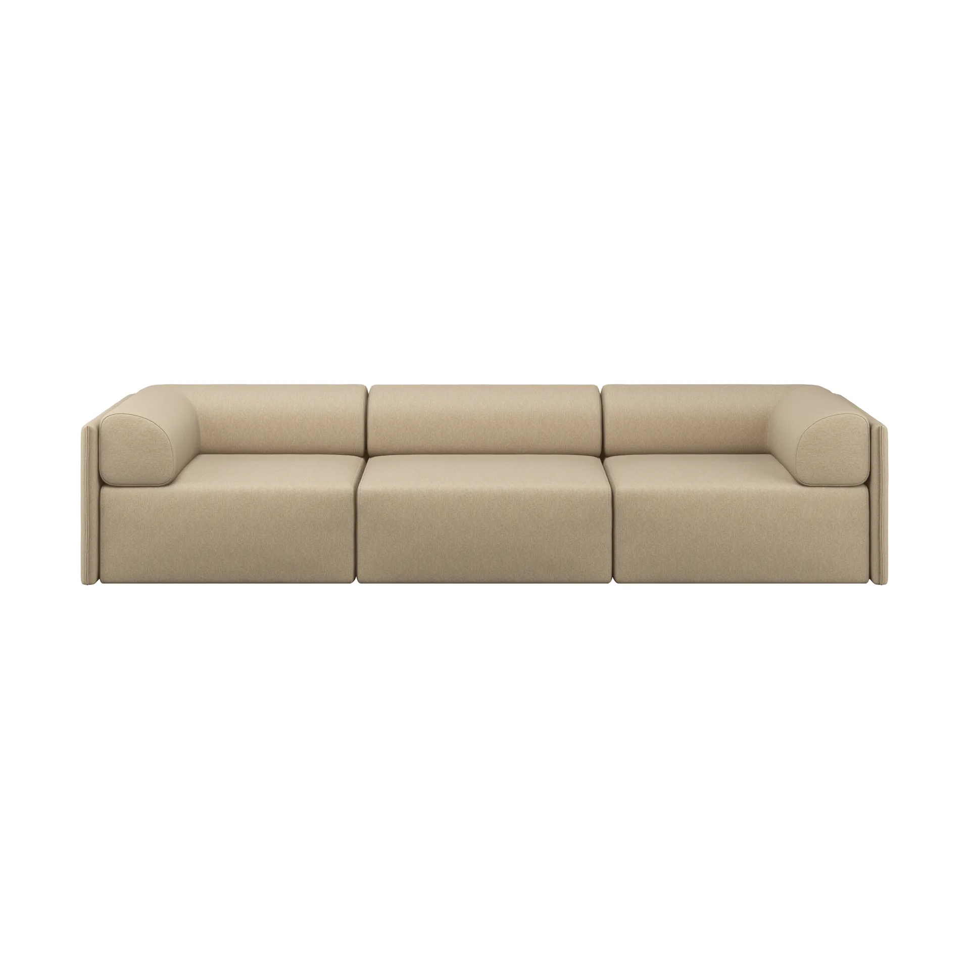 Hem Palo Block 3-istuttava sohva käsinojallinen Low 295 cm Beige