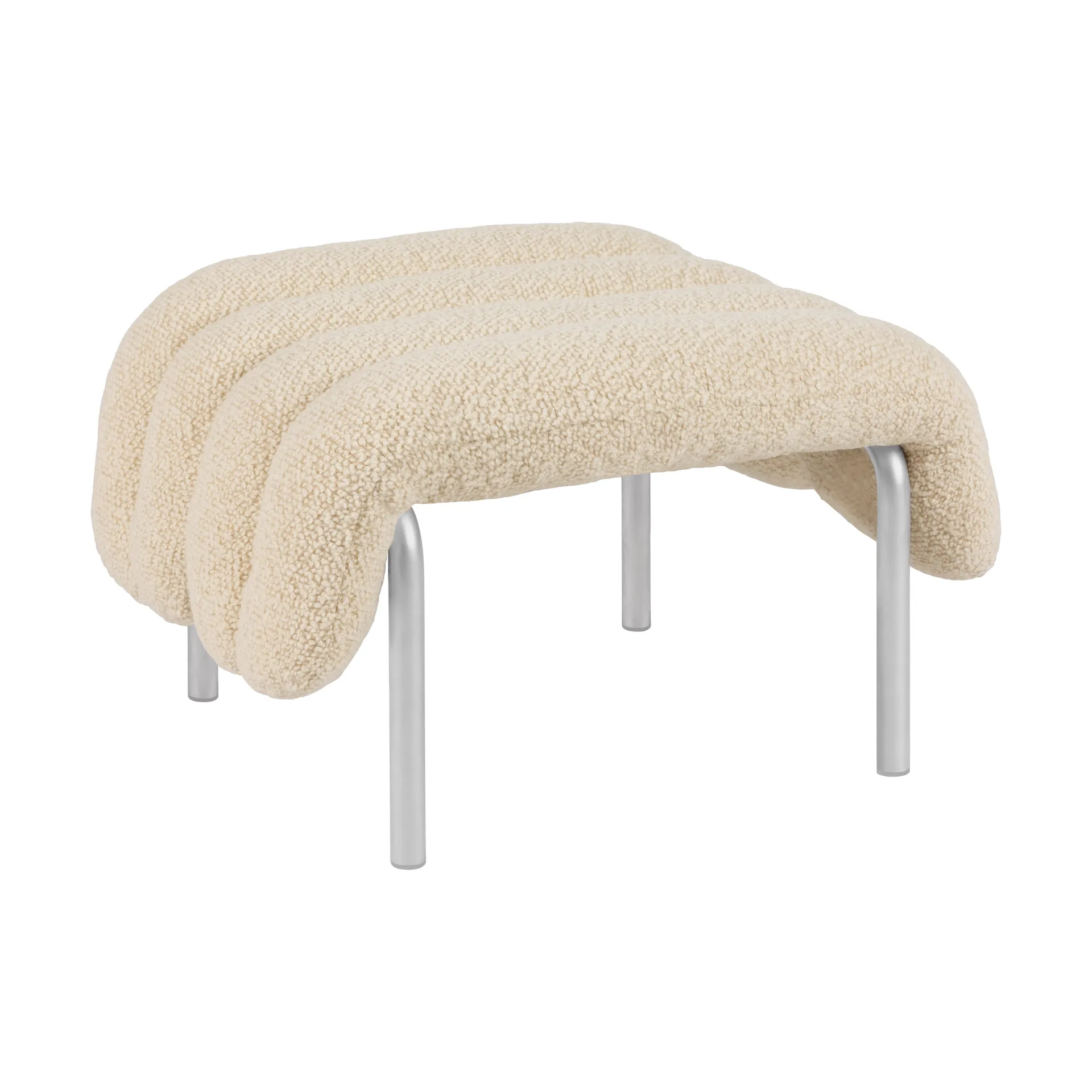 Hem Puffy leposohva 58x67 cm Eggshell-ruostumaton teräs