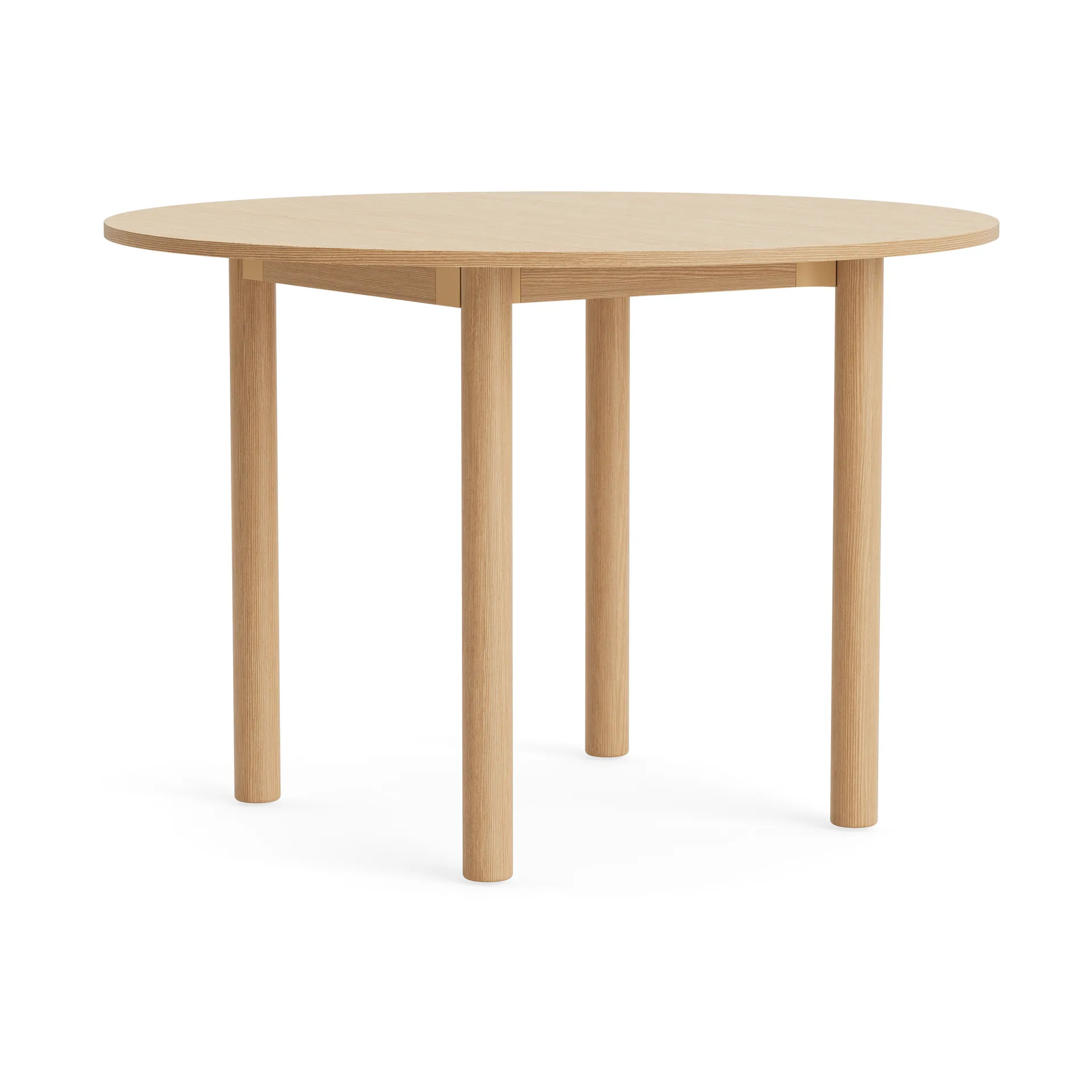 HAY Annex Round ruokapöytä Lakatttu tammi, Ø110 cm