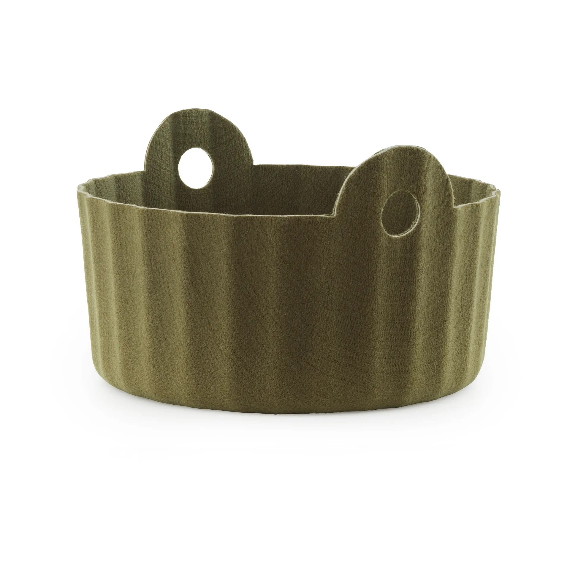 Normann Copenhagen Colu Basket säilytyskori Ø44 cm oliivi