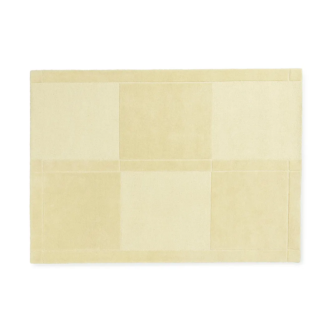 Normann Copenhagen Level villamatto Vaaleankeltainen, 170x240 cm