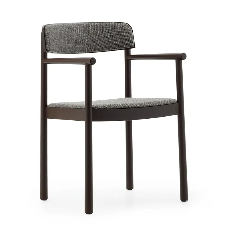 Normann Copenhagen Timb käsinojatuoli Ruskea pähkinä-Hallingdal 368