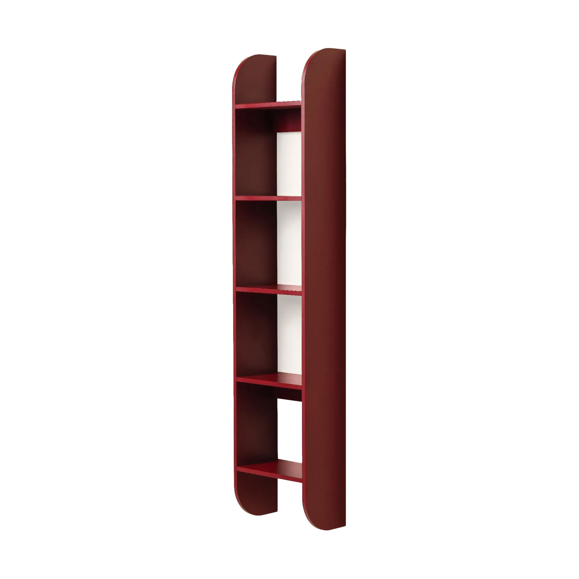 TÔNN furniture Flaneaur seinähylly 27x128 cm Burgundy