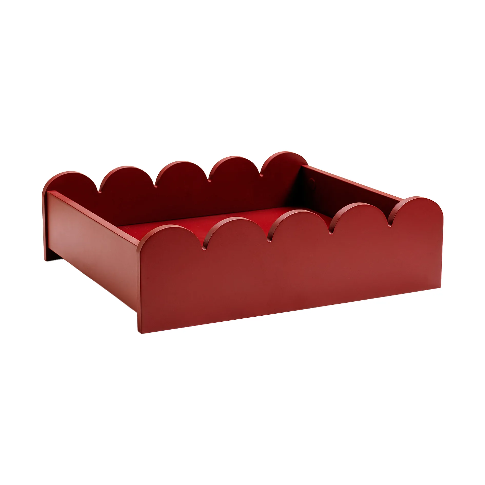TÔNN furniture Bump tarjotin 35x41 cm Burgundy