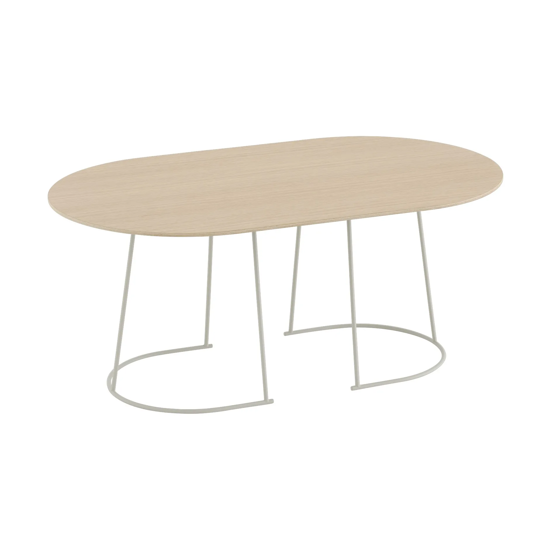 Muuto Airy sohvapöytä M Lakatttu tammi faneri-off white